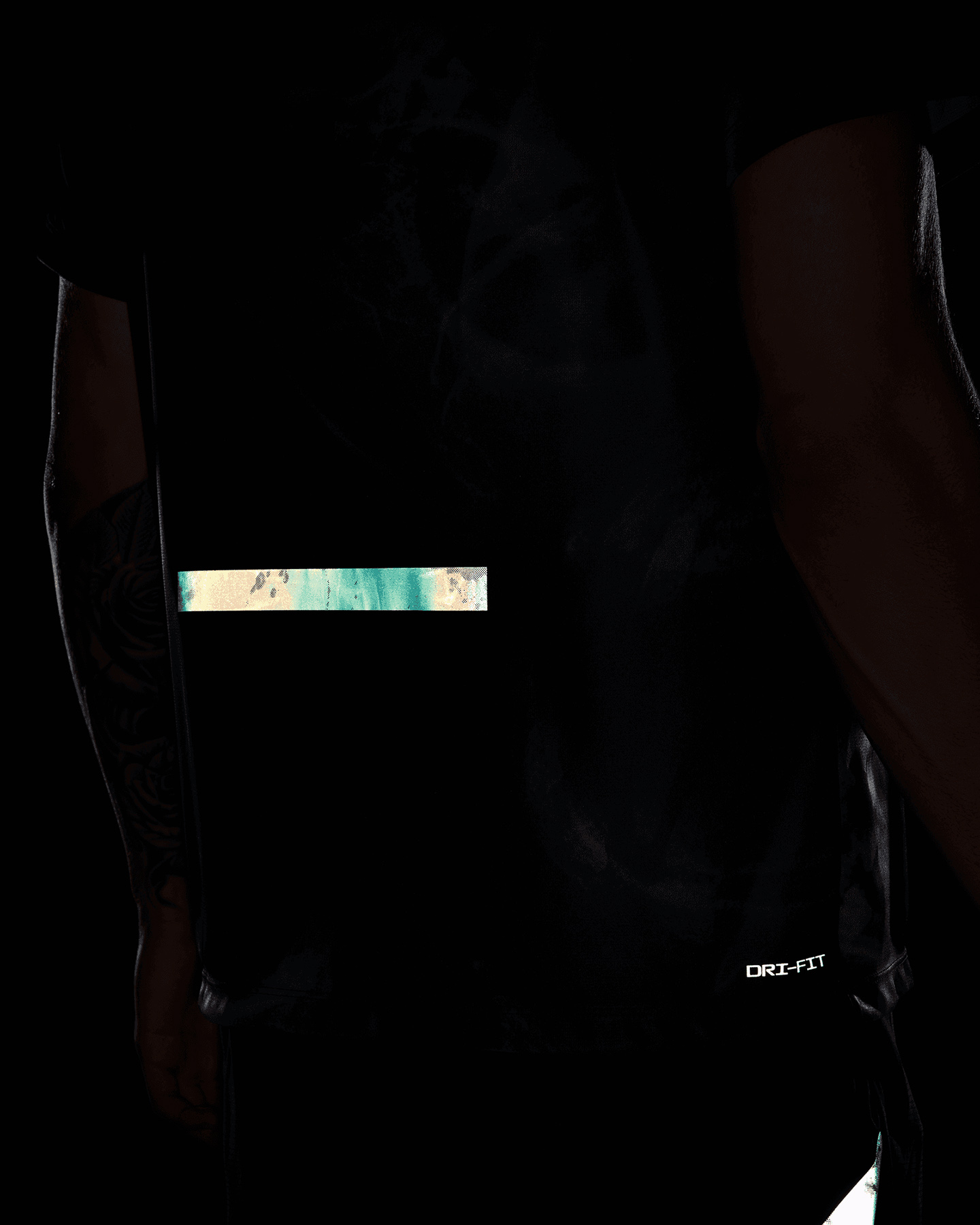 T-shirt running NIKE RISE 365 M - Nero - 6 | Cisalfa Sport