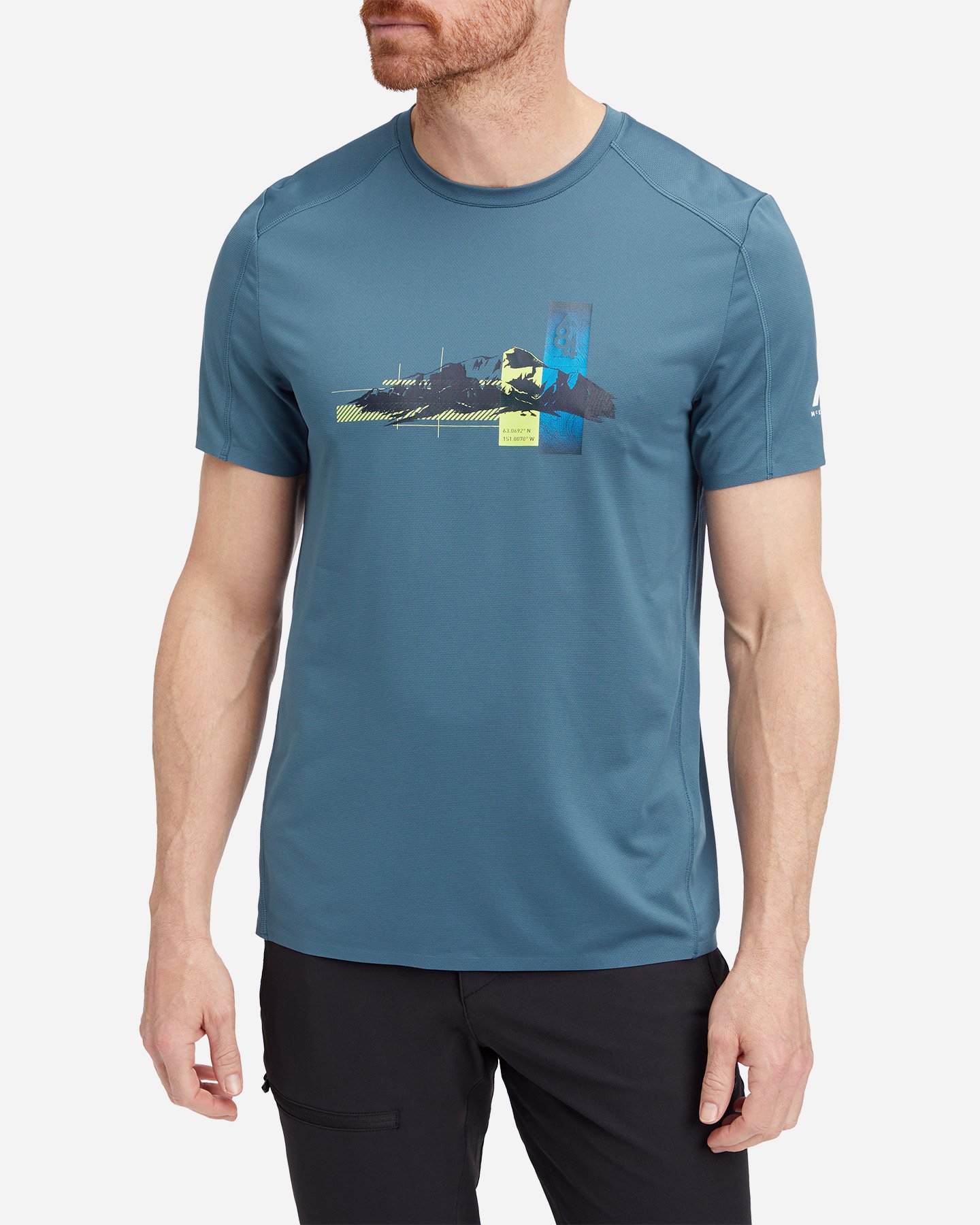 T-shirt MCKINLEY PIPER III M - Blu Navy - 1 | Cisalfa Sport