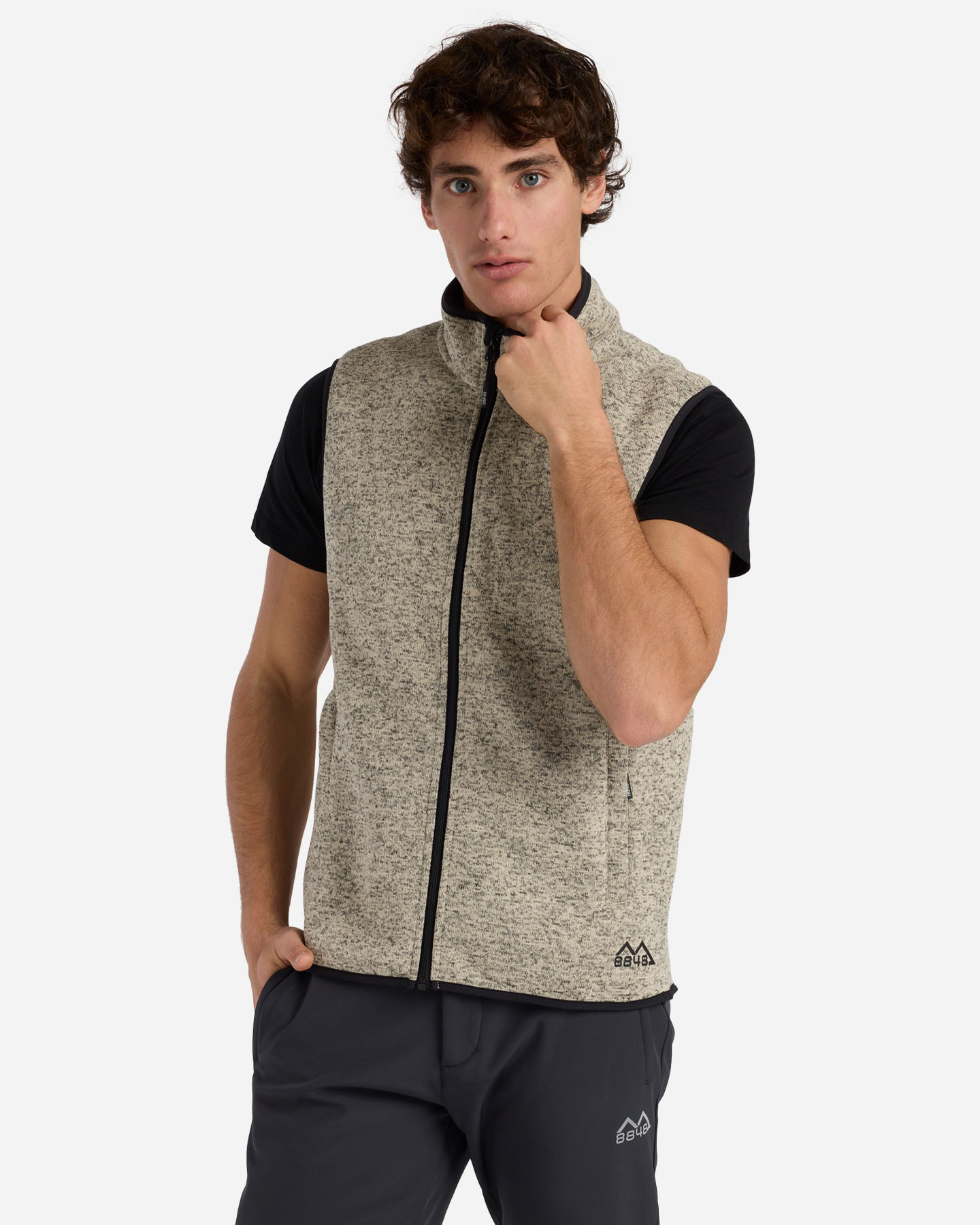 Gilet 8848 MOUNTAIN ESSENTIAL M - Grigio - 1 | Cisalfa Sport