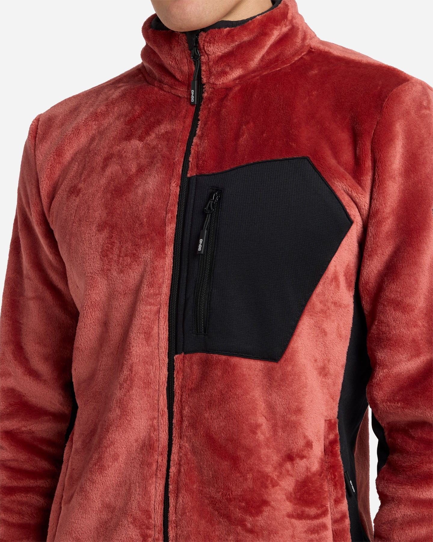 Pile 8848 MOUNTAIN ESSENTIAL M - Rosso - 5 | Cisalfa Sport