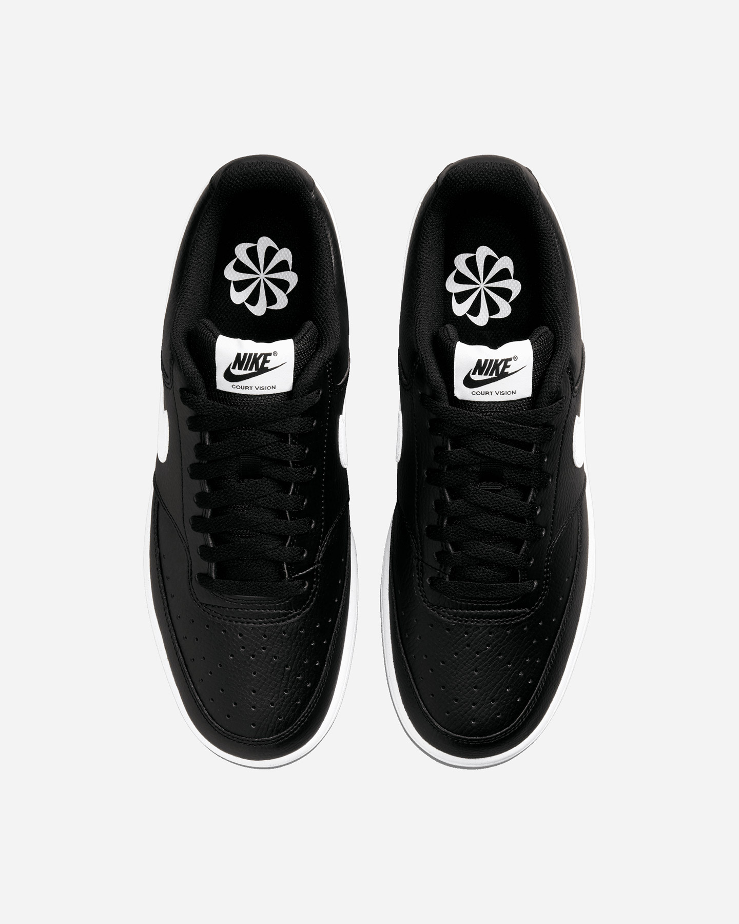 Scarpe sneakers NIKE COURT VISION LOW BE M - Nero - 3 | Cisalfa Sport