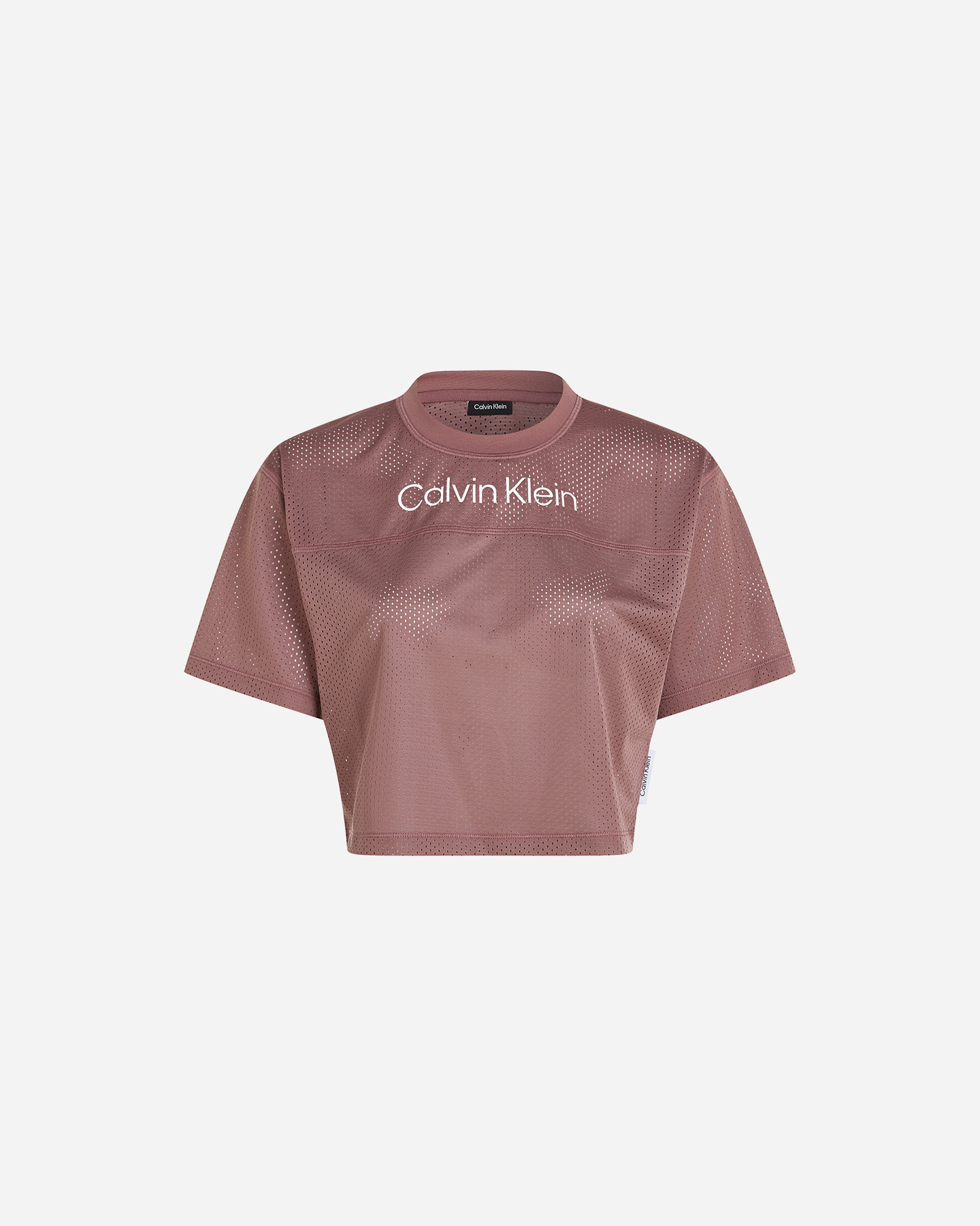 T-shirt CALVIN KLEIN SPORT MESH BIG LOGO W - Rosa - 0 | Cisalfa Sport