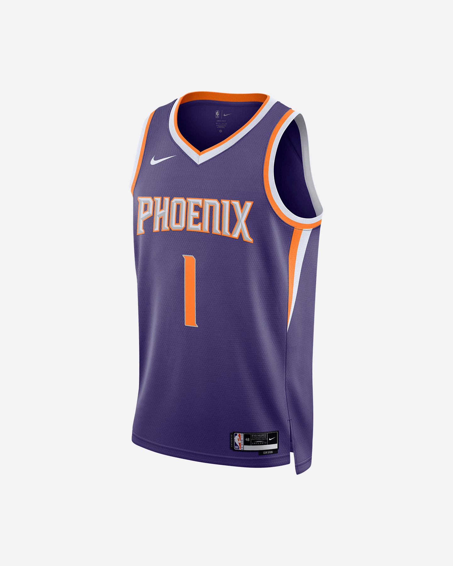 Canotta basket NIKE ICON PHOENIX BOOKER SWINGMAN 22 M - 0 | Cisalfa Sport