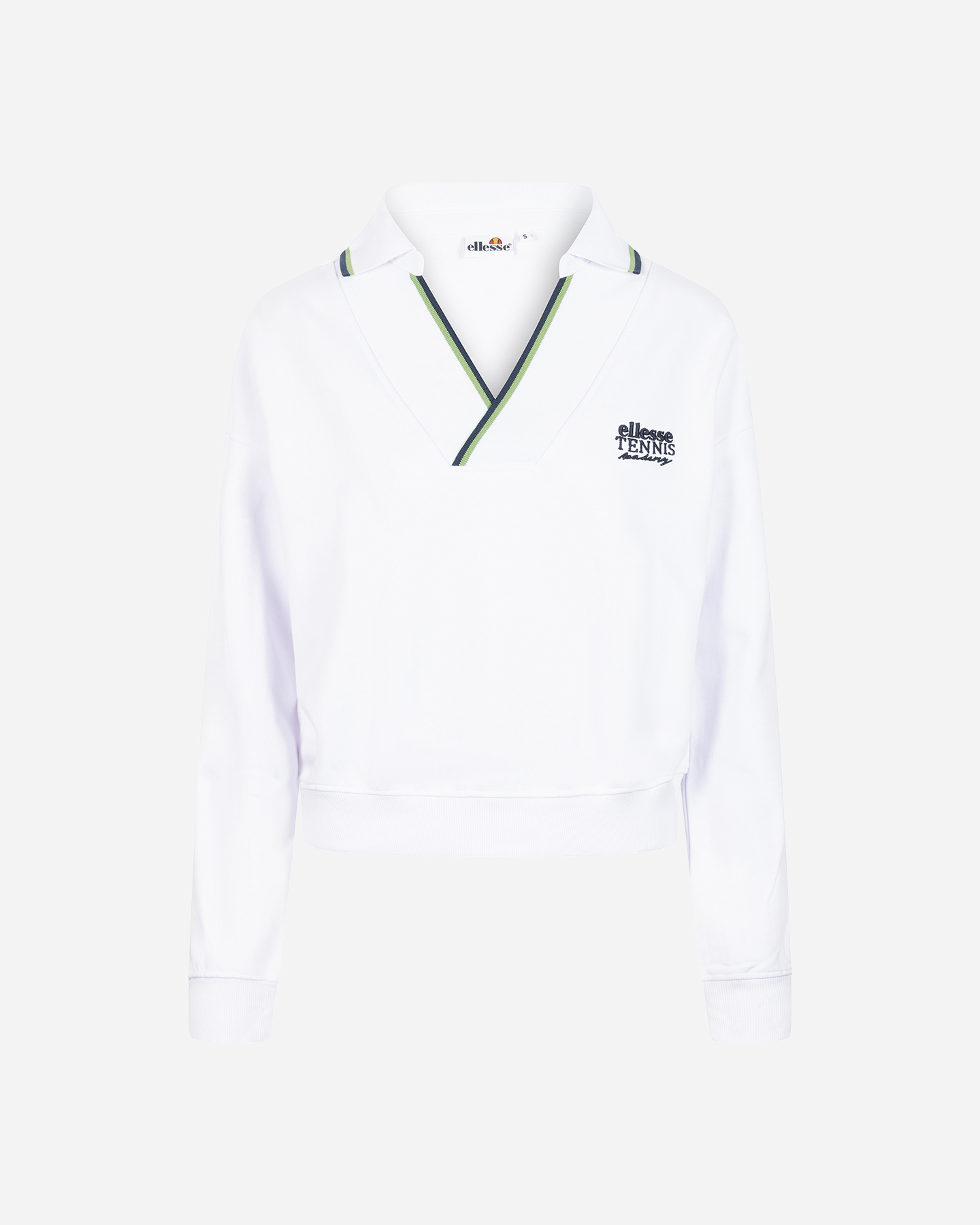 Felpa ELLESSE SARTORIA W - Bianco - 5 | Cisalfa Sport