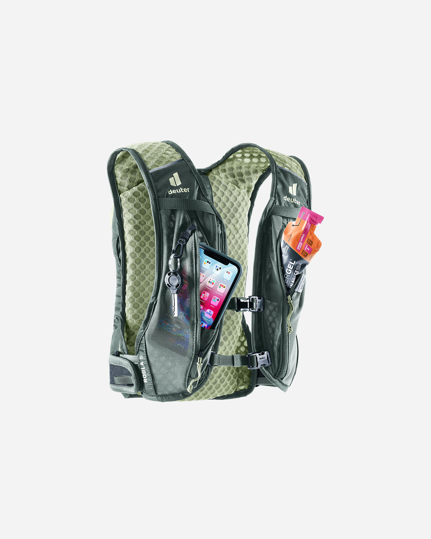 Zaino trail running DEUTER ROGLA 5 - Verde - 5 | Cisalfa Sport