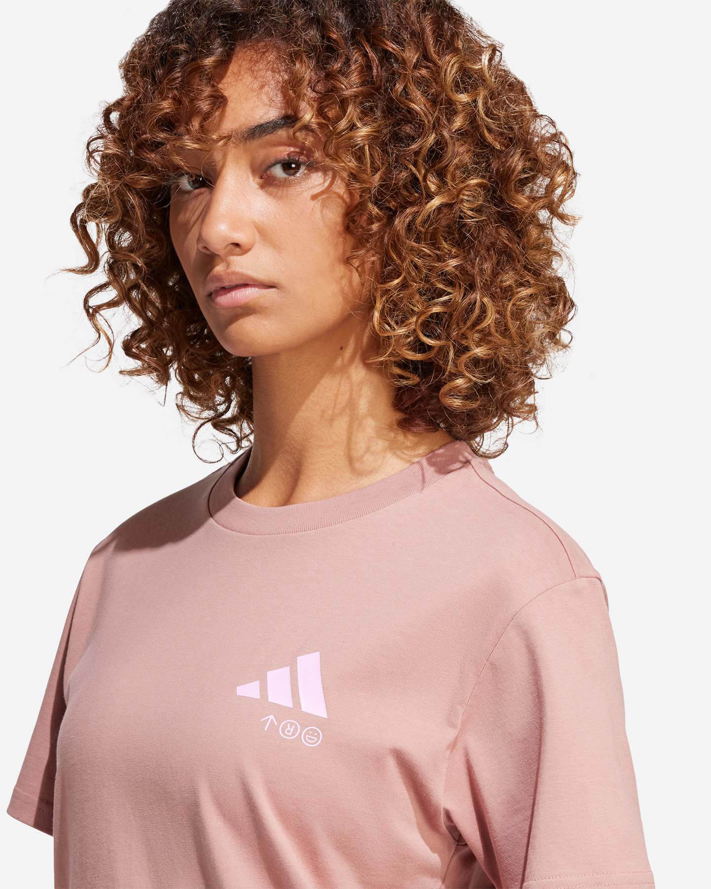 T-shirt ADIDAS GRAPHIC W - Marrone - 4 | Cisalfa Sport