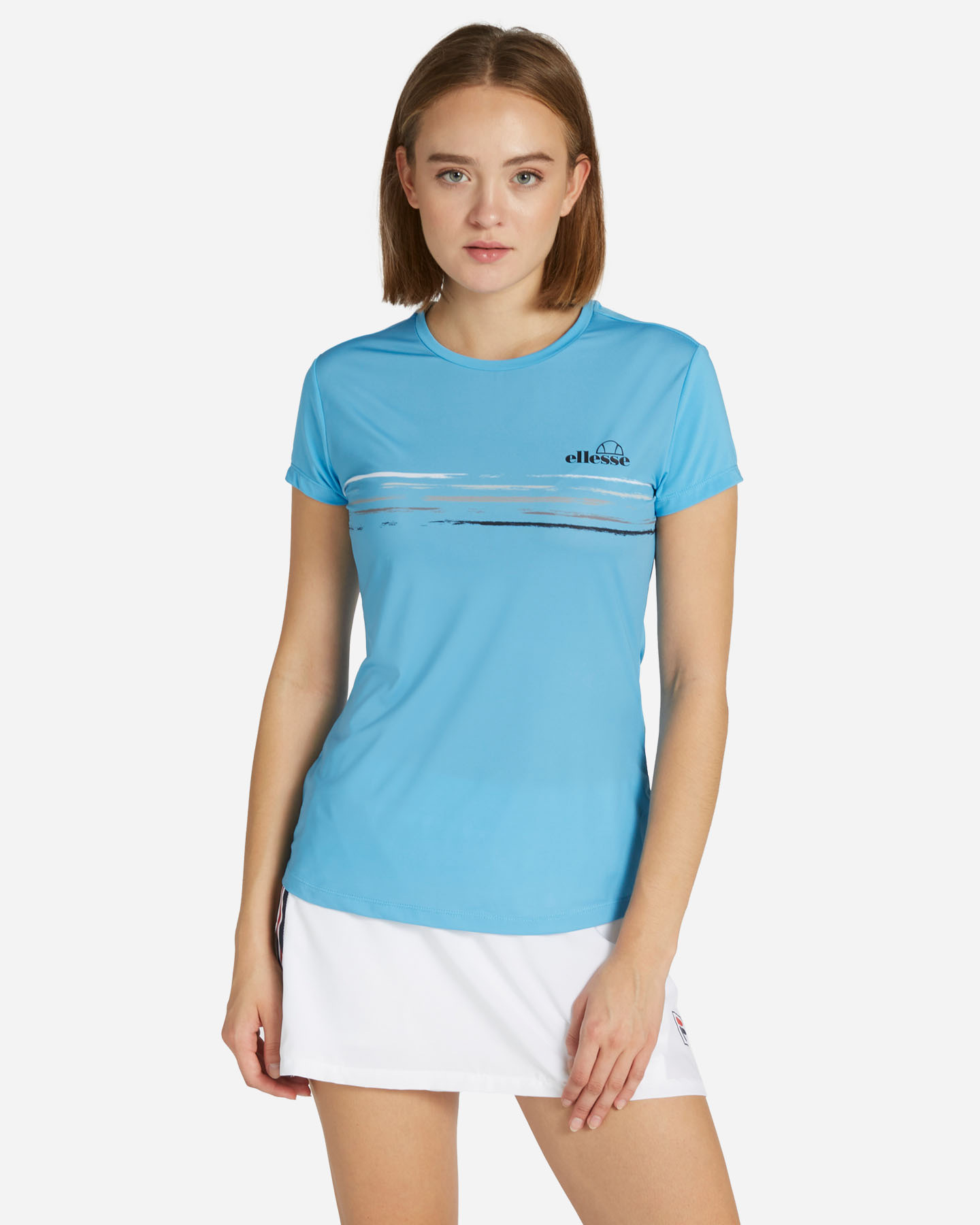 T-shirt tennis ELLESSE FIVE STRIPES W - 0 | Cisalfa Sport