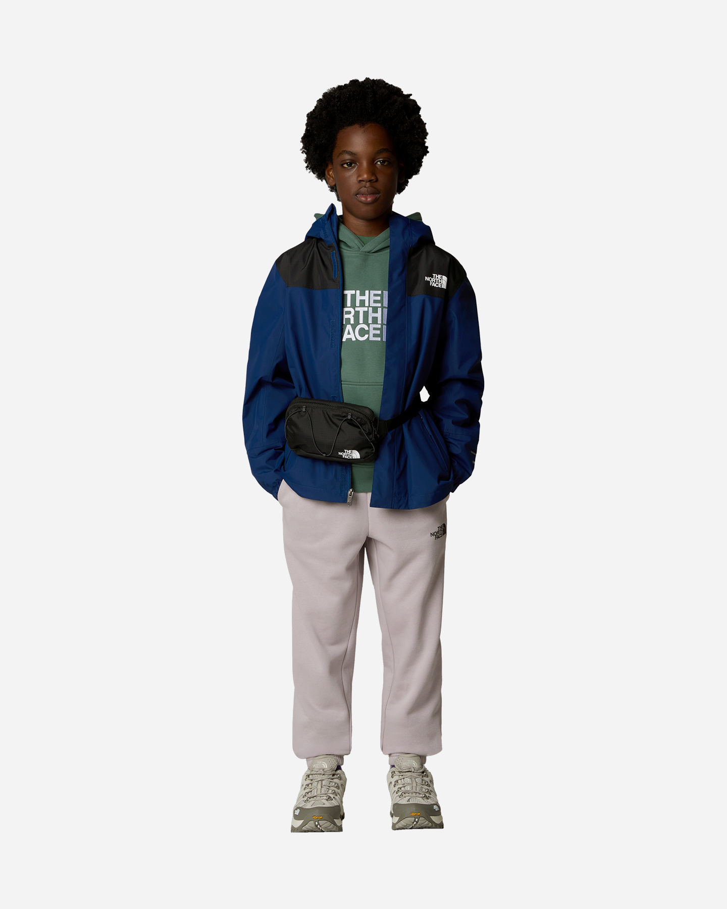 Giacca outdoor THE NORTH FACE ANTORA JR - Blu - 5 | Cisalfa Sport