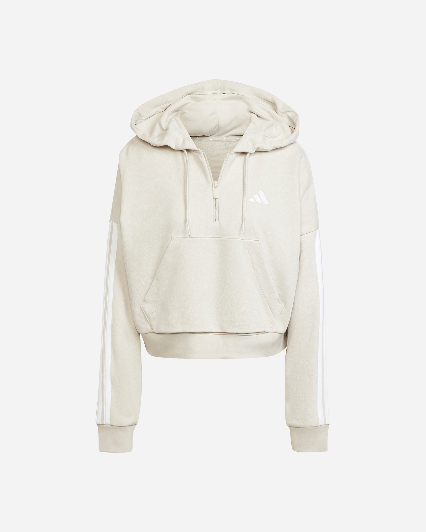 Felpa ADIDAS 3STRIPES ESSENTIAL W - Grigio - 0 | Cisalfa Sport