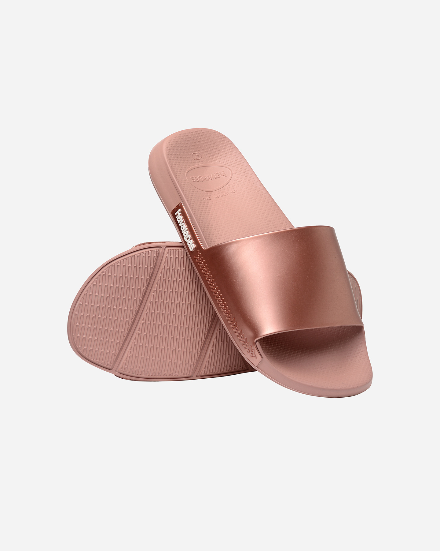Sandali HAVAIANAS SLIDE CLASSIC METALLIC W - Rosa - 2 | Cisalfa Sport