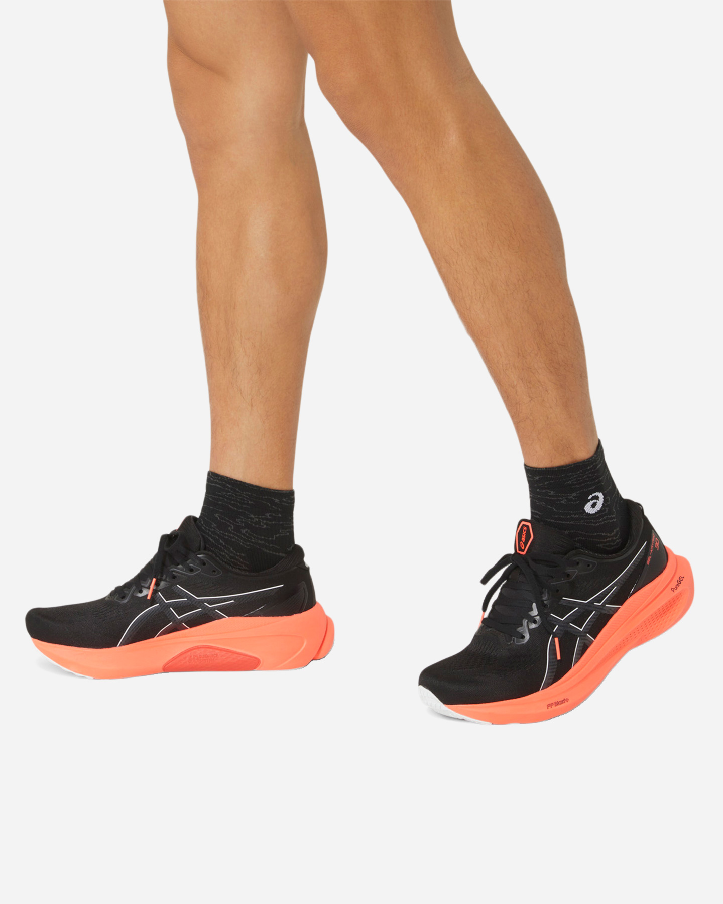 Calze running ASICS PERFORMANCE QUARTER  - Nero - 2 | Cisalfa Sport