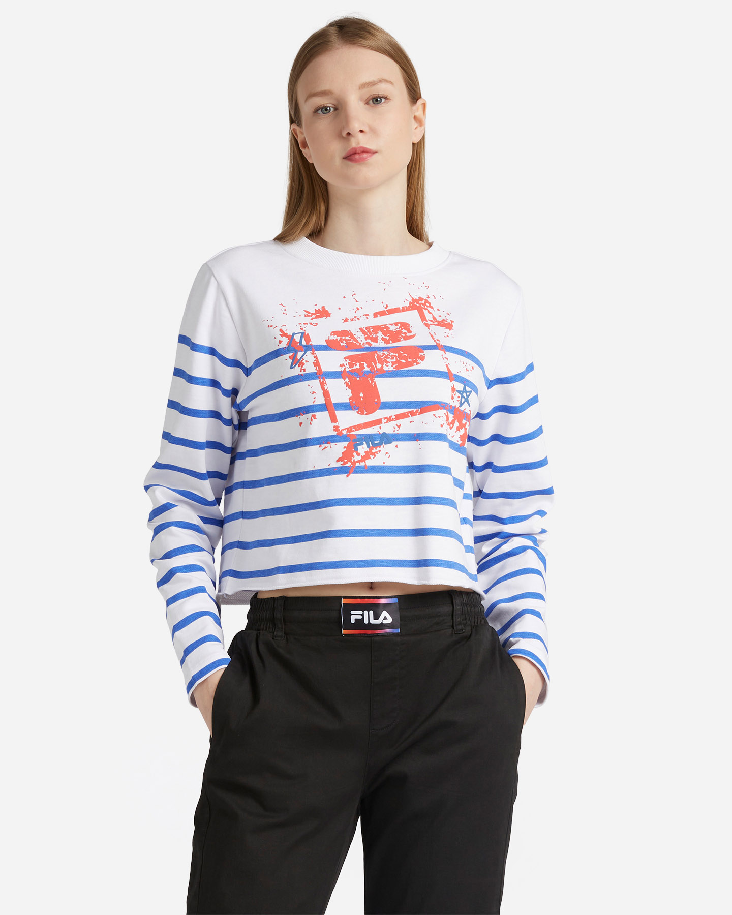 Felpa FILA GRAPHIC PUNK W - Bianco - 0 | Cisalfa Sport