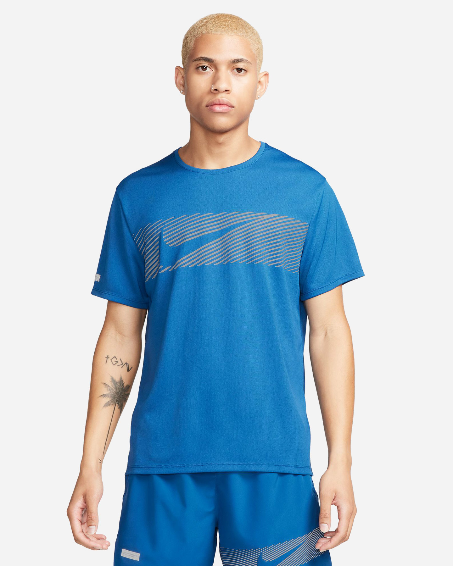 Nike Miler Flash M - T-shirt Running - Uomo