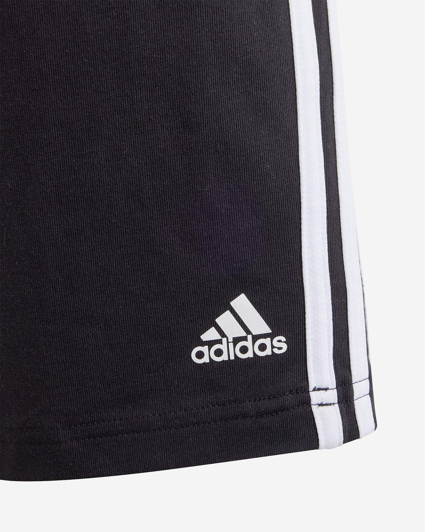 Pantaloncini ADIDAS 3STRIPES JR - Nero - 3 | Cisalfa Sport