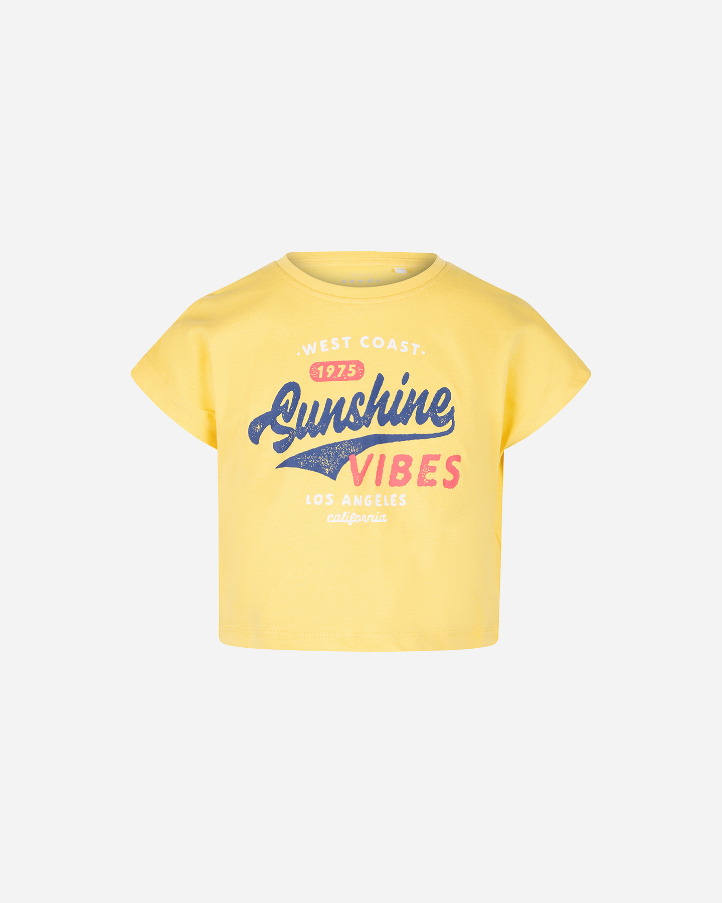 T-shirt NAME IT CROP JR - Giallo - 0 | Cisalfa Sport