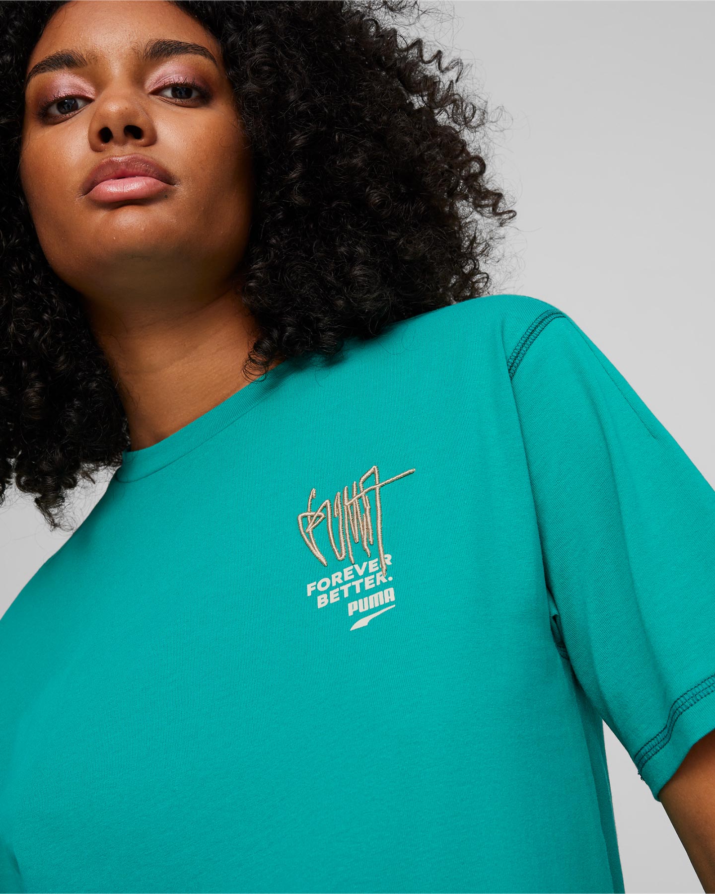T-shirt PUMA BETTER FUTURE M - Verde - 4 | Cisalfa Sport
