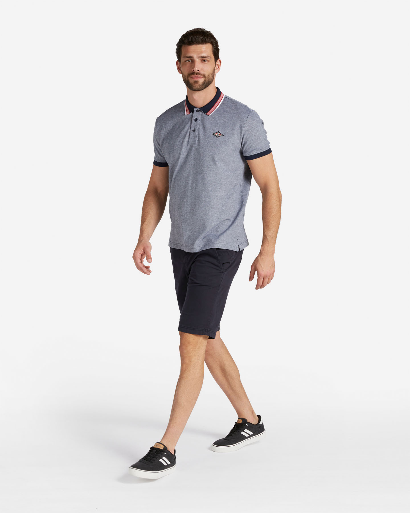 Polo BEAR HERITAGE M - Blu - 3 | Cisalfa Sport