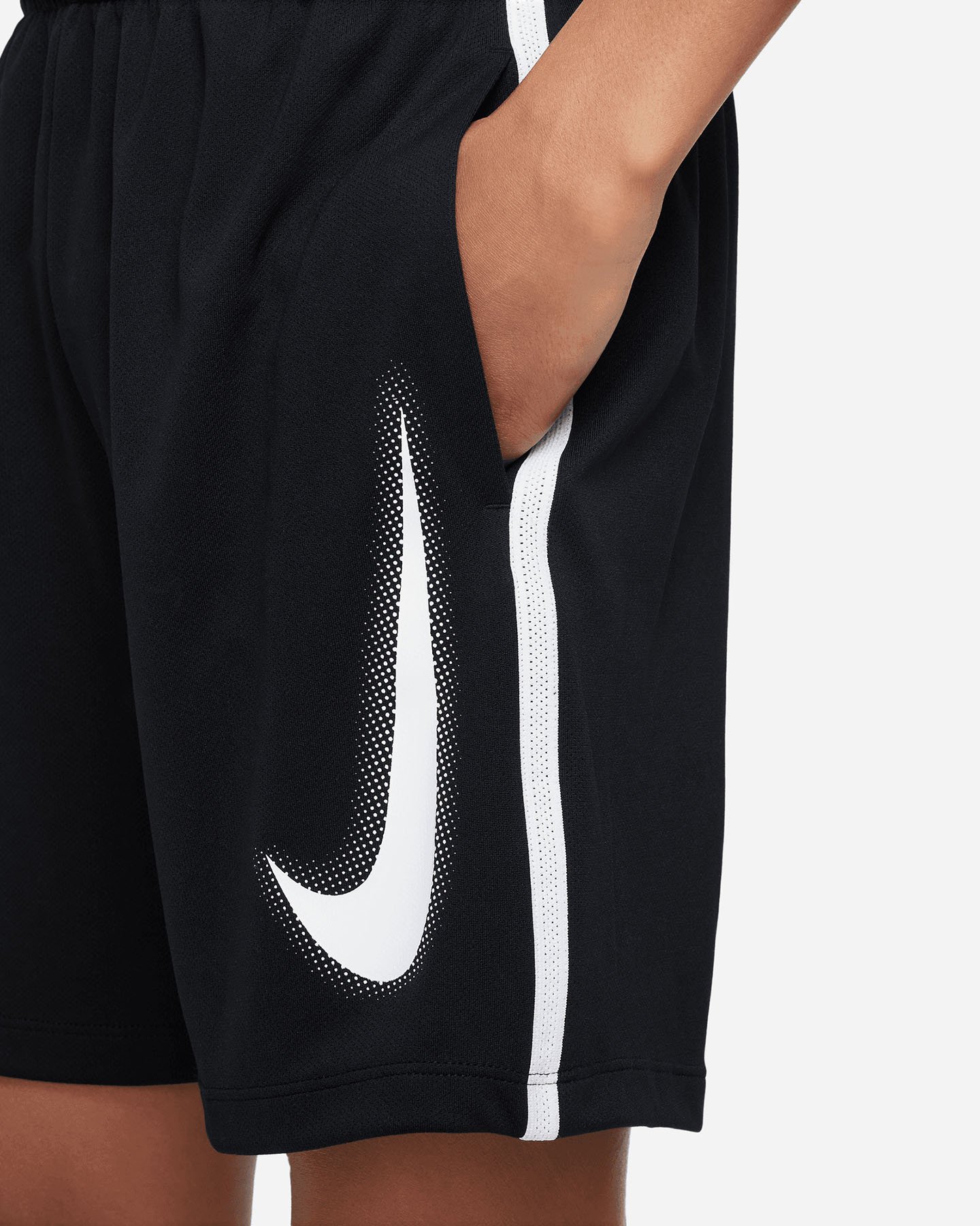 Pantaloncini NIKE DRI FIT SMALL LOGO JR - 4 | Cisalfa Sport