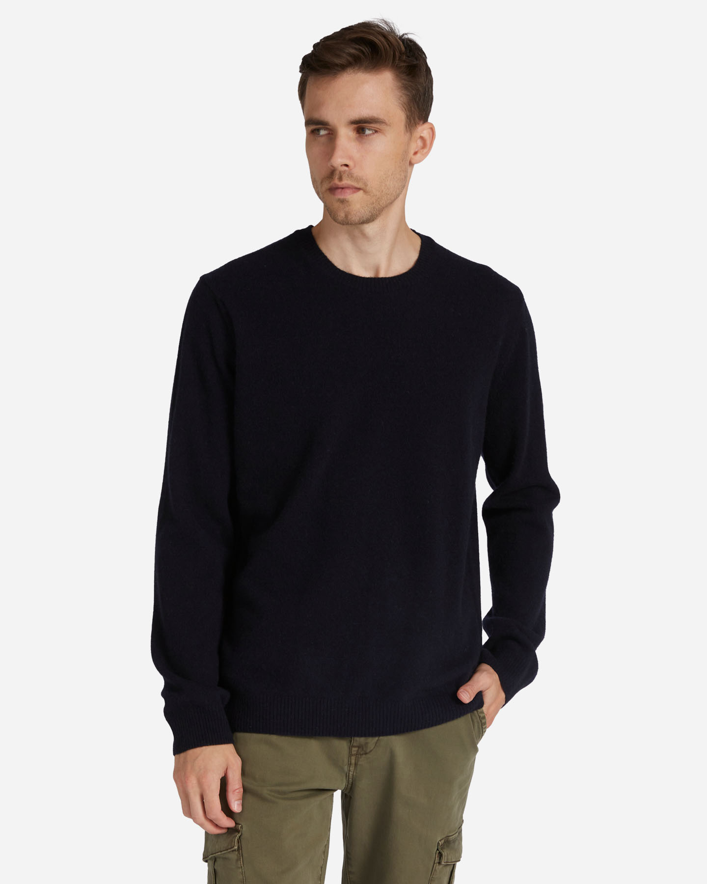 Maglione BEST COMPANY LAMBSWOOL PULL MADE IN ITALY M - Blu - 0 | Cisalfa Sport