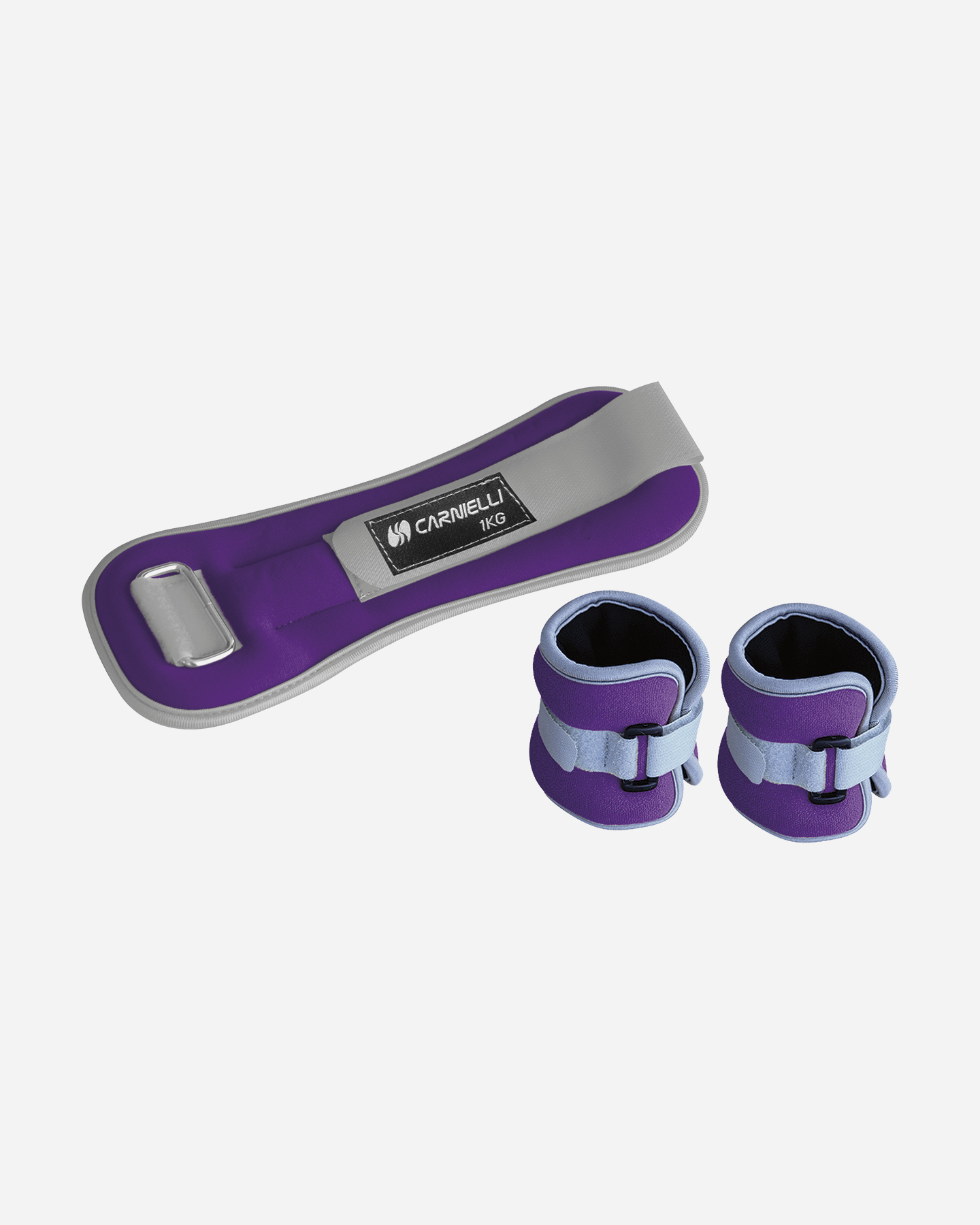 Accessorio pesistica CARNIELLI CAVIGLIERE POLSIERE DEA 1KG - Fucsia - 0 | Cisalfa Sport