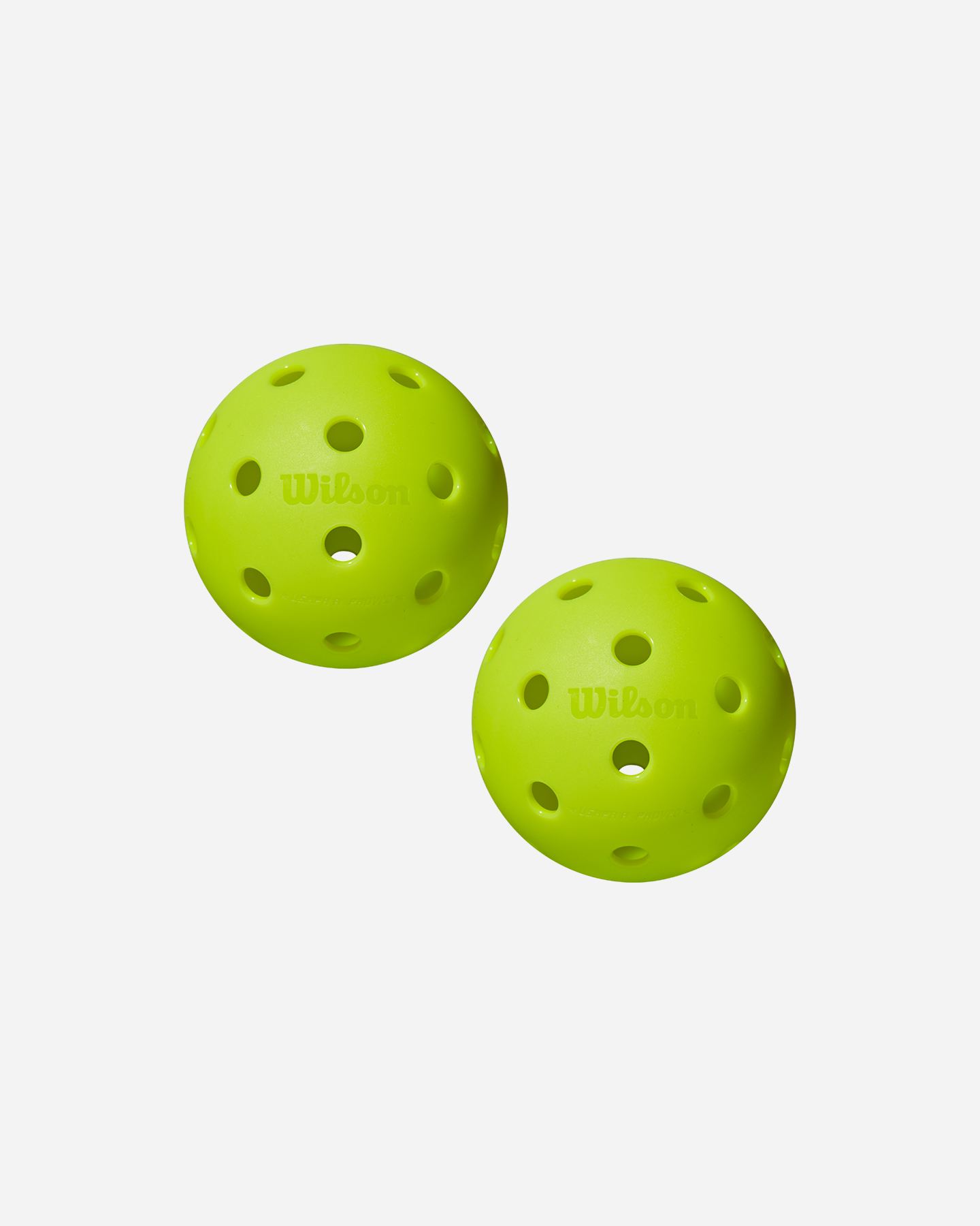 Palle padel WILSON CONFEZIONE 2 PALLE PICKLEBALL TRU 32 - Giallo - 2 | Cisalfa Sport
