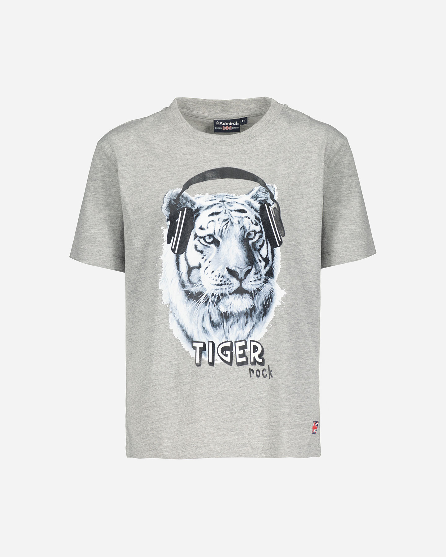 T-shirt ADMIRAL LIFESTYLE JR - Grigio - 0 | Cisalfa Sport