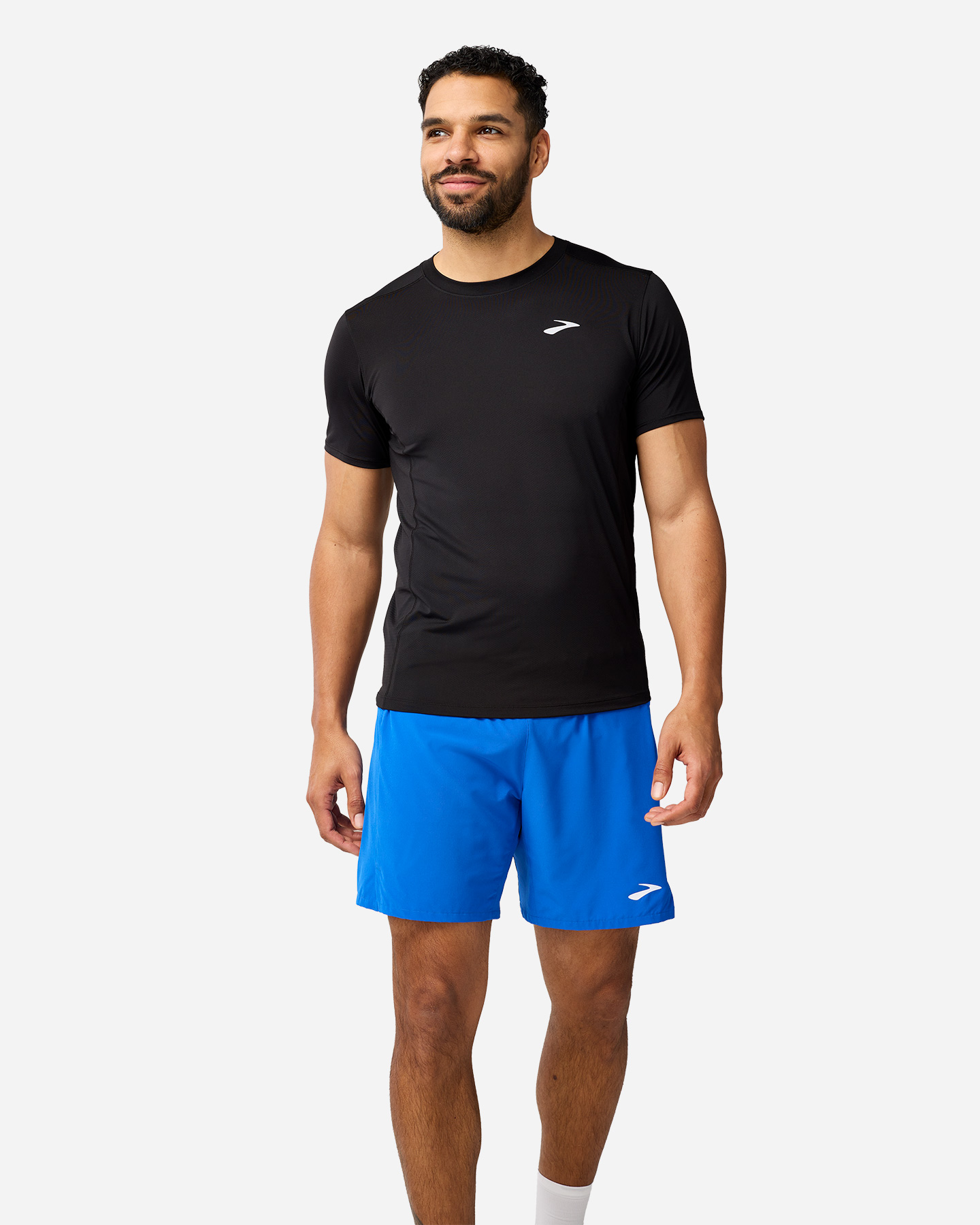 T-shirt running BROOKS ATMOSPHERE 3.0 M - Nero - 1 | Cisalfa Sport