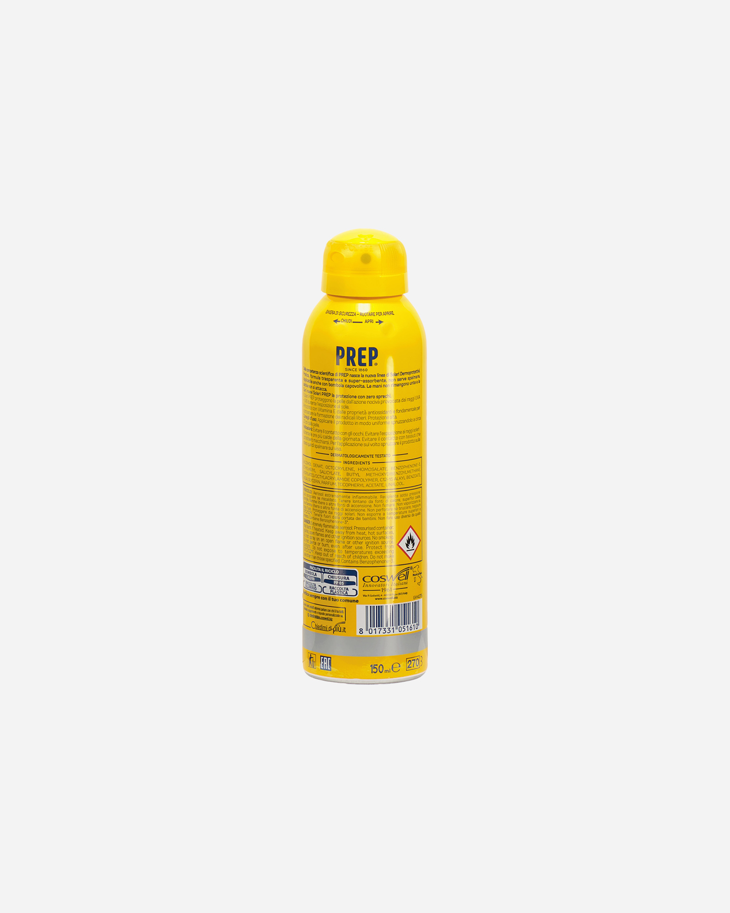 Solare PREP SOLARE SPF30  - 1 | Cisalfa Sport