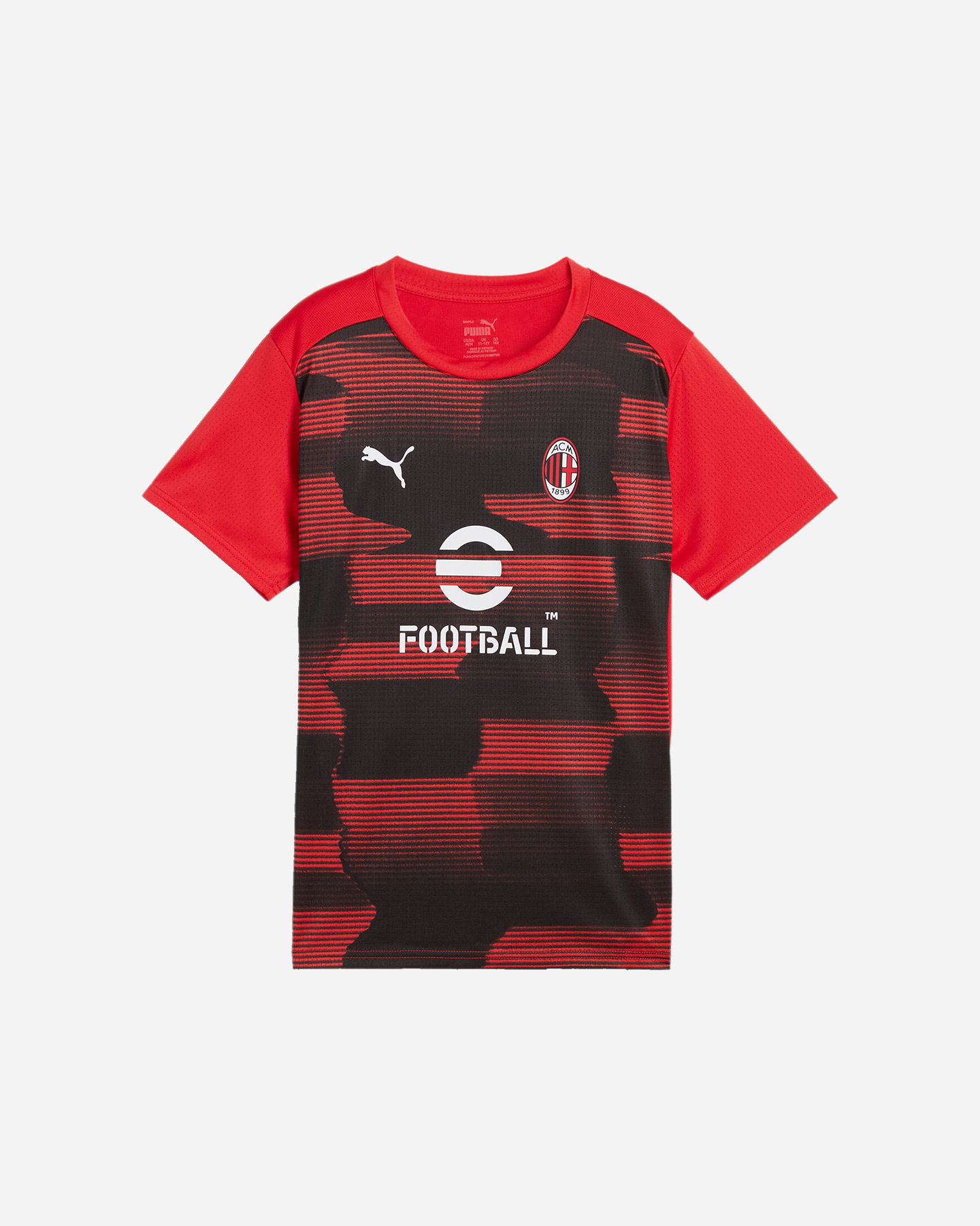 Maglia calcio ufficiale PUMA MILAN HOME PREMATCH 24-25 JR - 0 | Cisalfa Sport