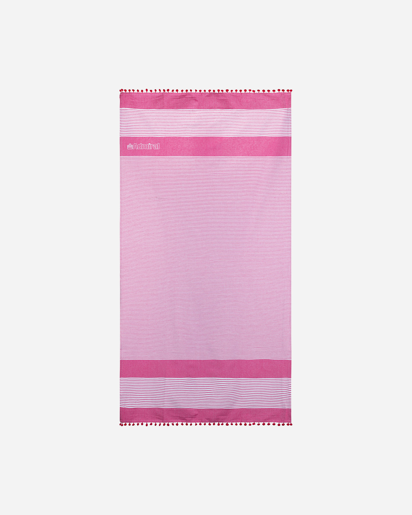 Telo mare ADMIRAL STRIPED - Fucsia - 0 | Cisalfa Sport