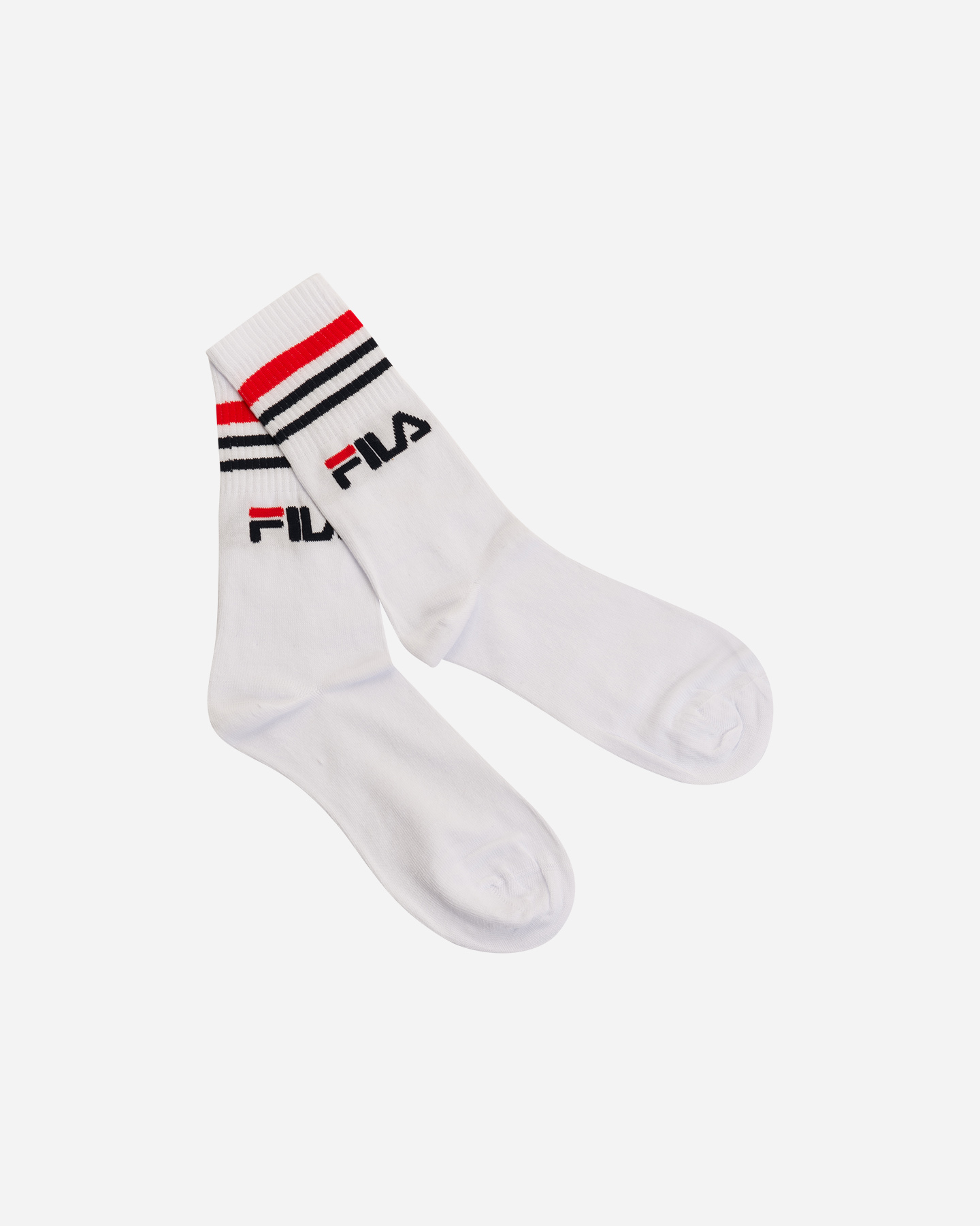 Calze FILA SET DA 3 QUARTER M - Bianco - 0 | Cisalfa Sport