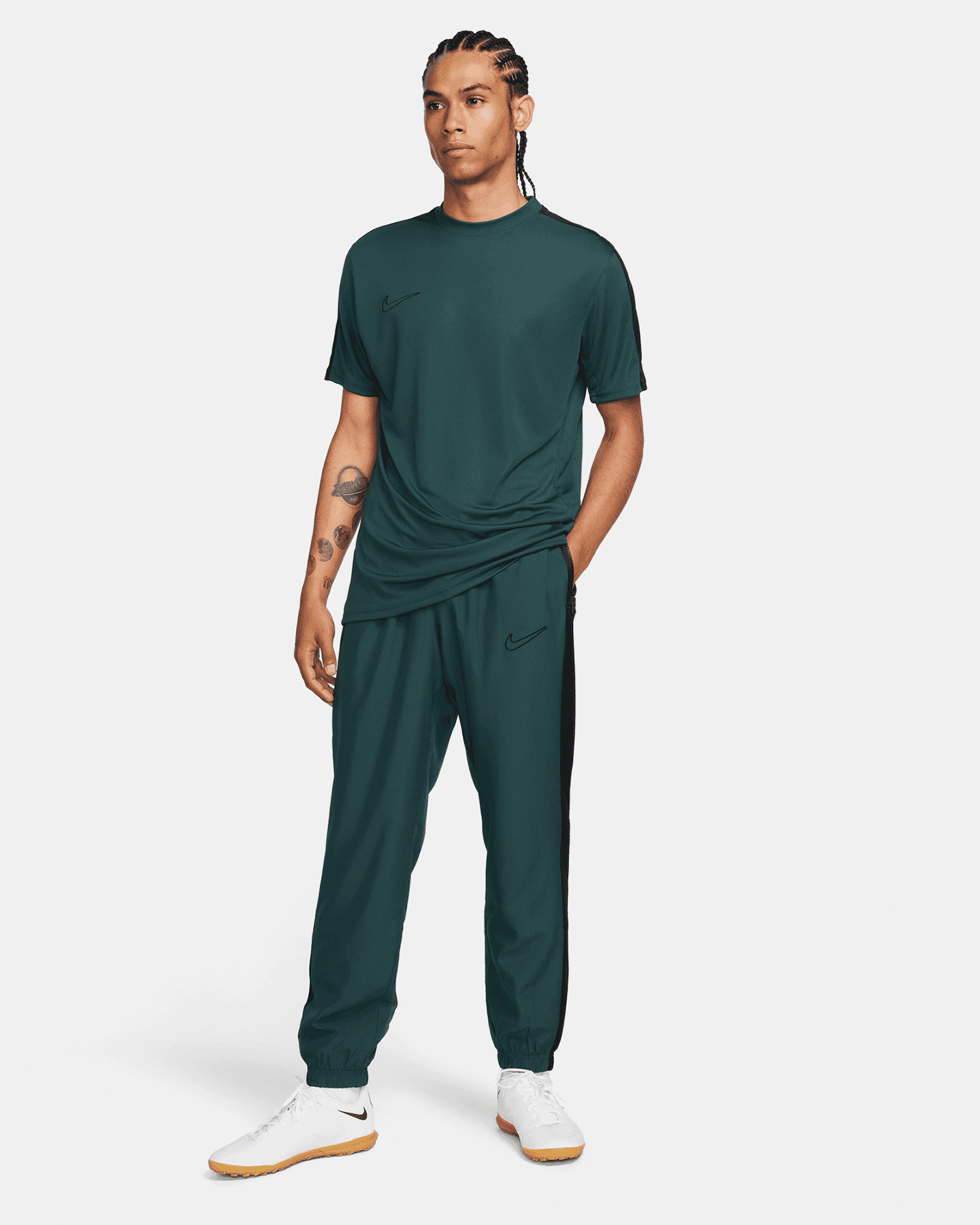 Pantaloncini calcio NIKE ACADEMY M - Verde - 5 | Cisalfa Sport