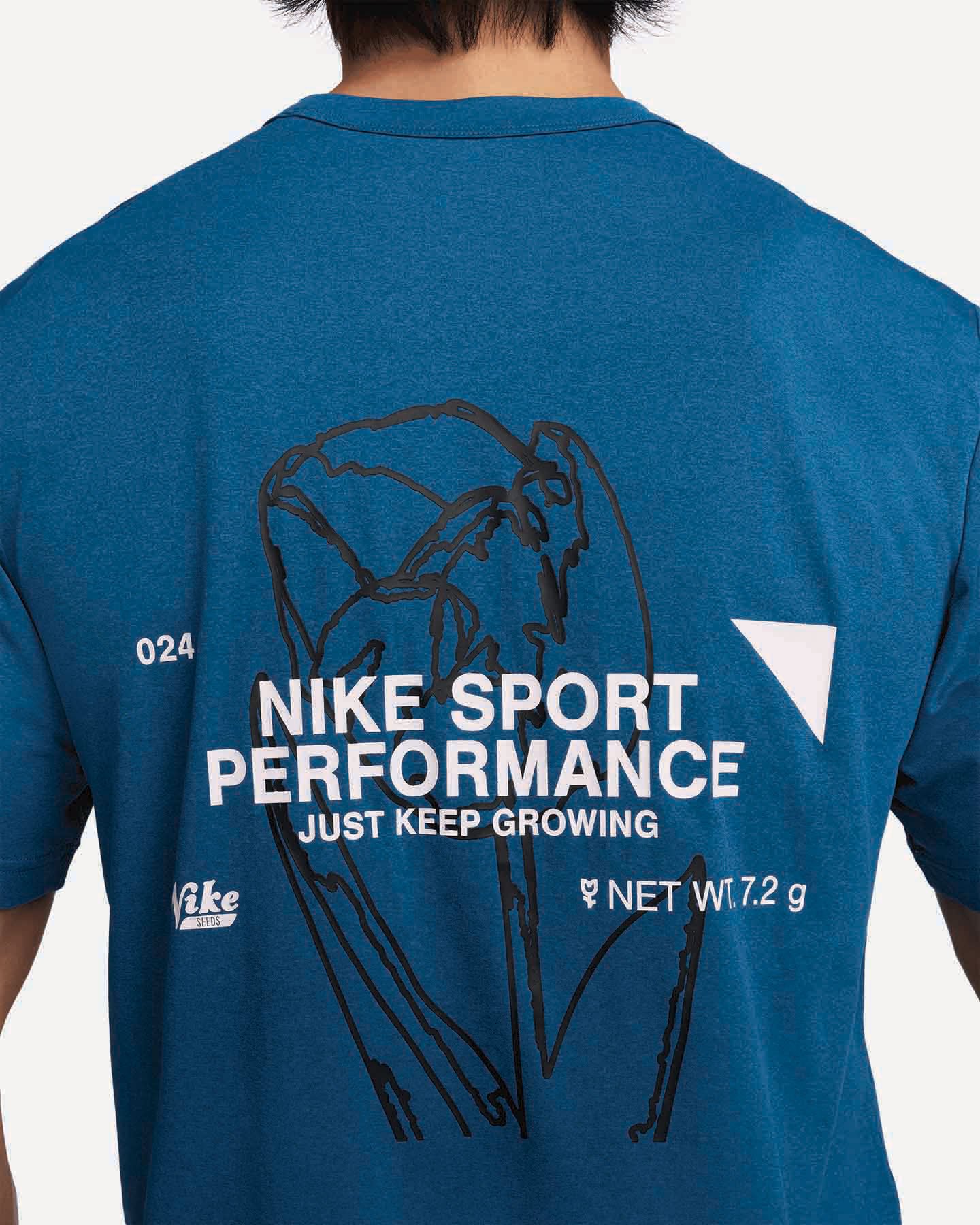 T-shirt training NIKE DRI FIT HYVERSE GFX M - 4 | Cisalfa Sport