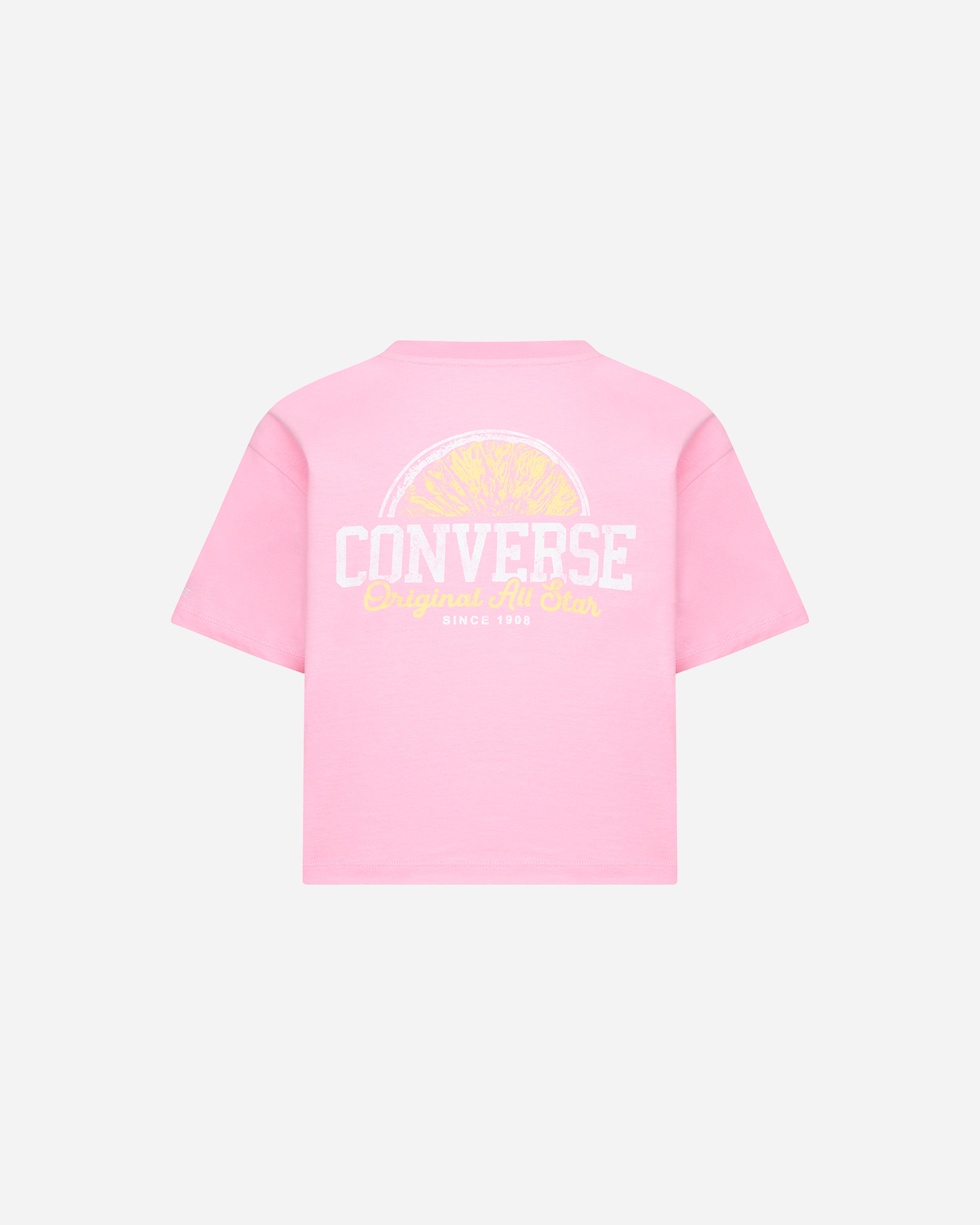 T-shirt CONVERSE BOXY JR - Giallo - 1 | Cisalfa Sport