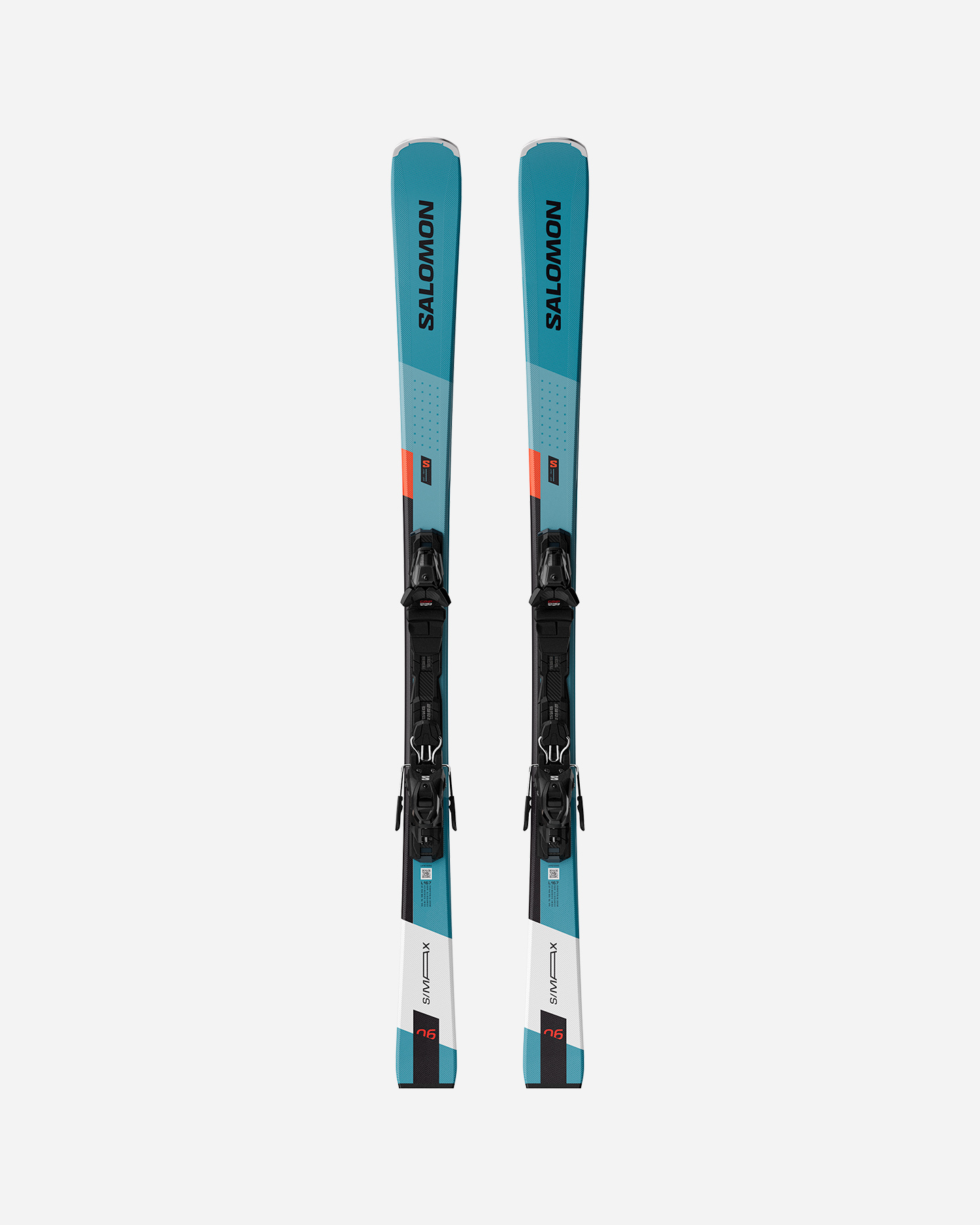 Sci SALOMON E S-MAX 6 + M10 GW L80  - Azzurro - 0 | Cisalfa Sport