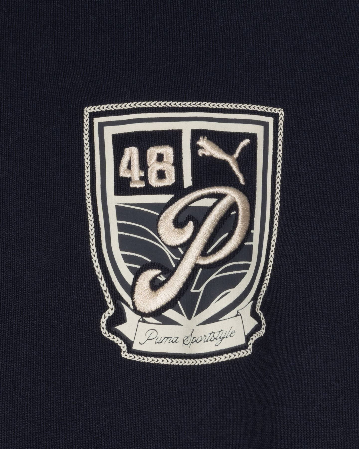 Felpa PUMA HVY VARSITY BIG LOGO M - Blu Navy - 2 | Cisalfa Sport