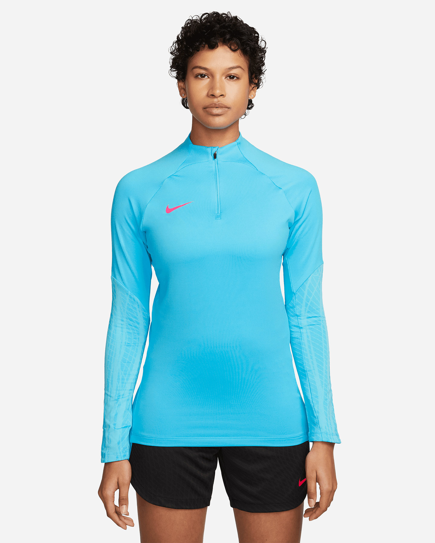 Maglia calcio NIKE DRI FIT STRIKE DRIL LS W - Azzurro - 0 | Cisalfa Sport