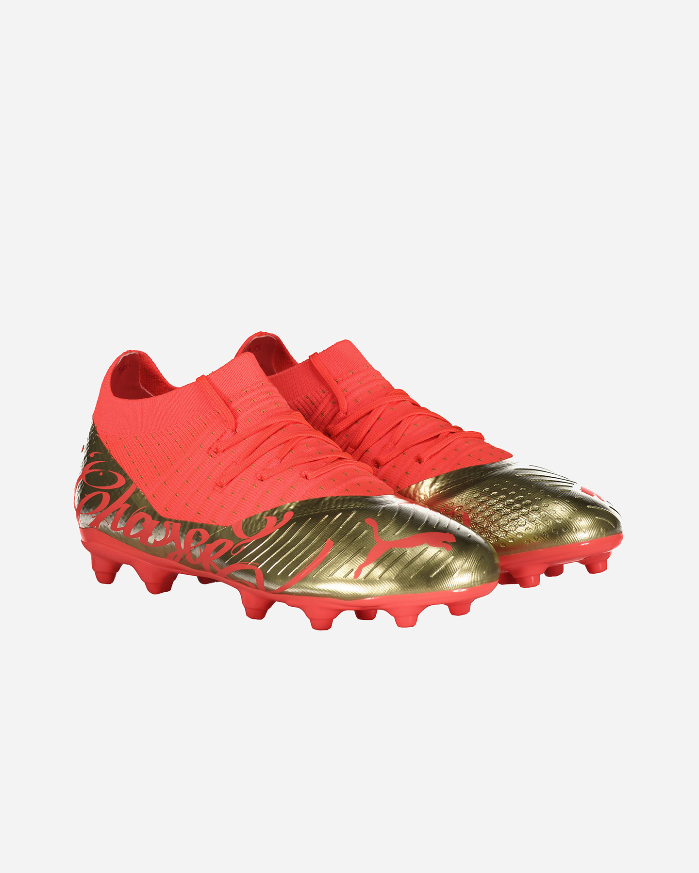 Scarpe calcio PUMA FUTURE 3.4 NEYMAR JR FG JR - Rosso - 1 | Cisalfa Sport