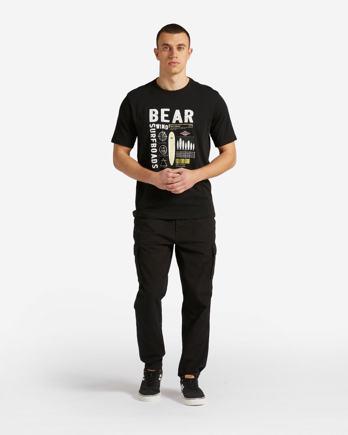 T-shirt BEAR HERITAGE M - 1 | Cisalfa Sport