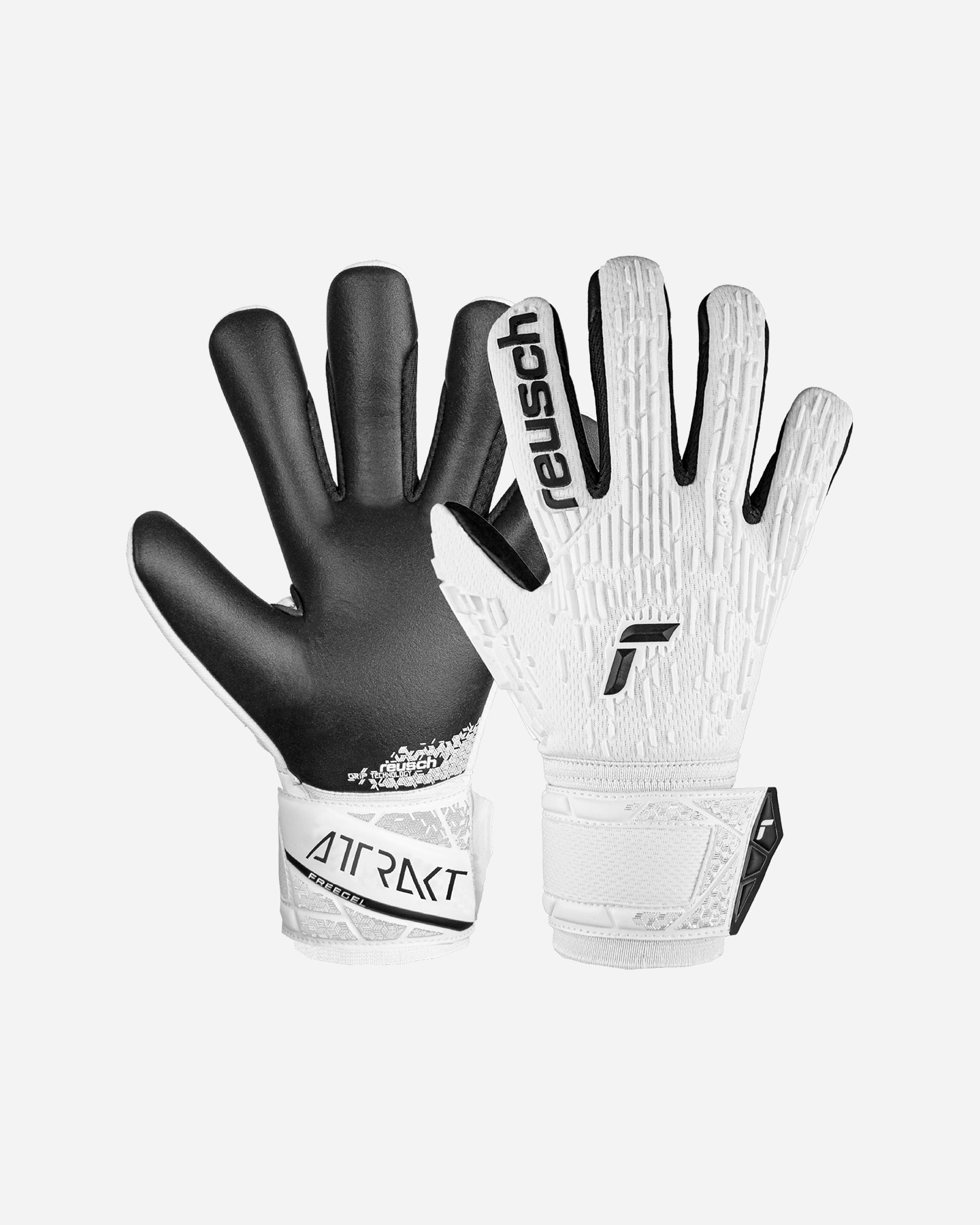 Guanti portiere REUSCH ATTRAKT FREEGEL M - Bianco - 0 | Cisalfa Sport