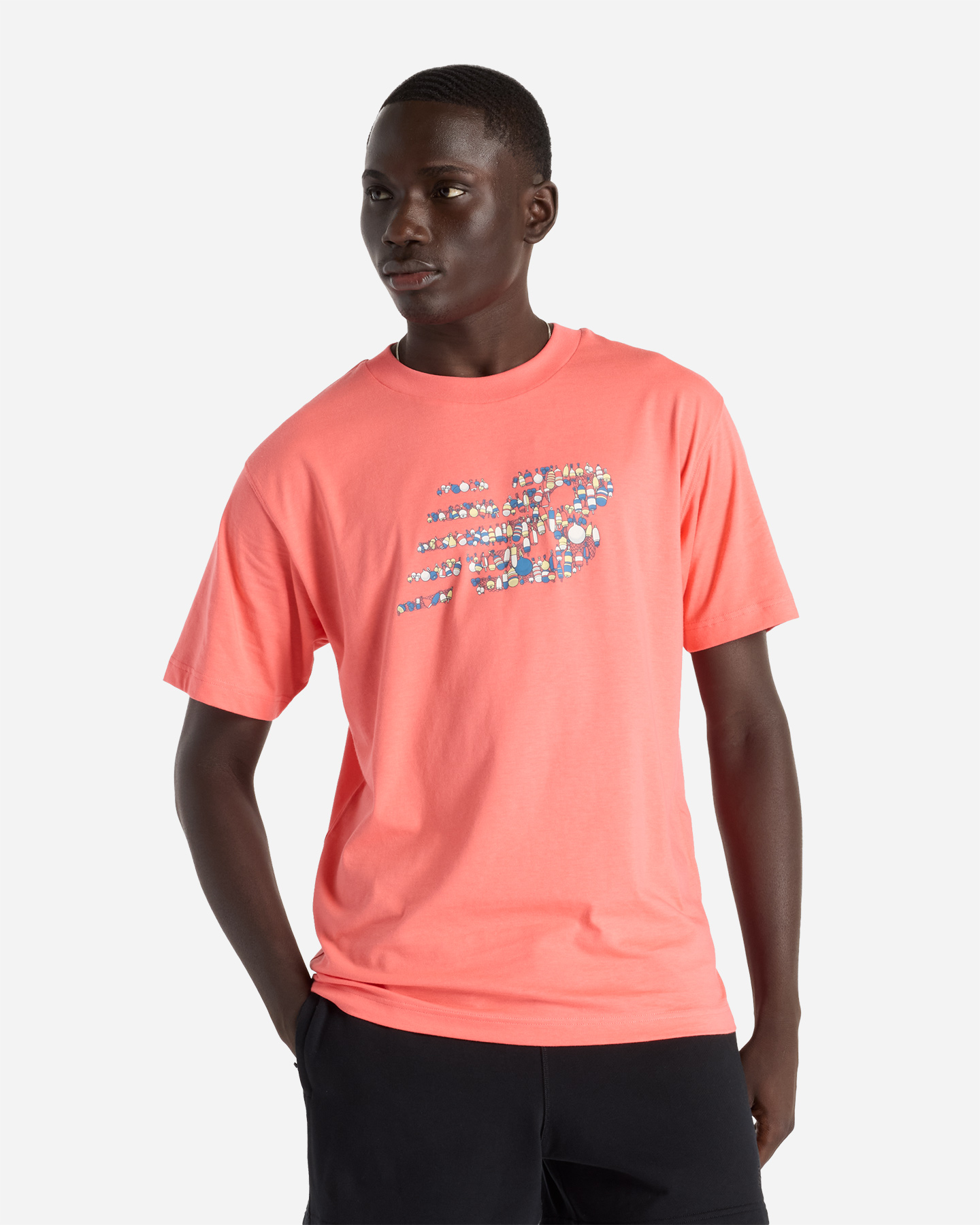 T-shirt NEW BALANCE NAUTICAL GRAFPHIC M - Rosso - 0 | Cisalfa Sport