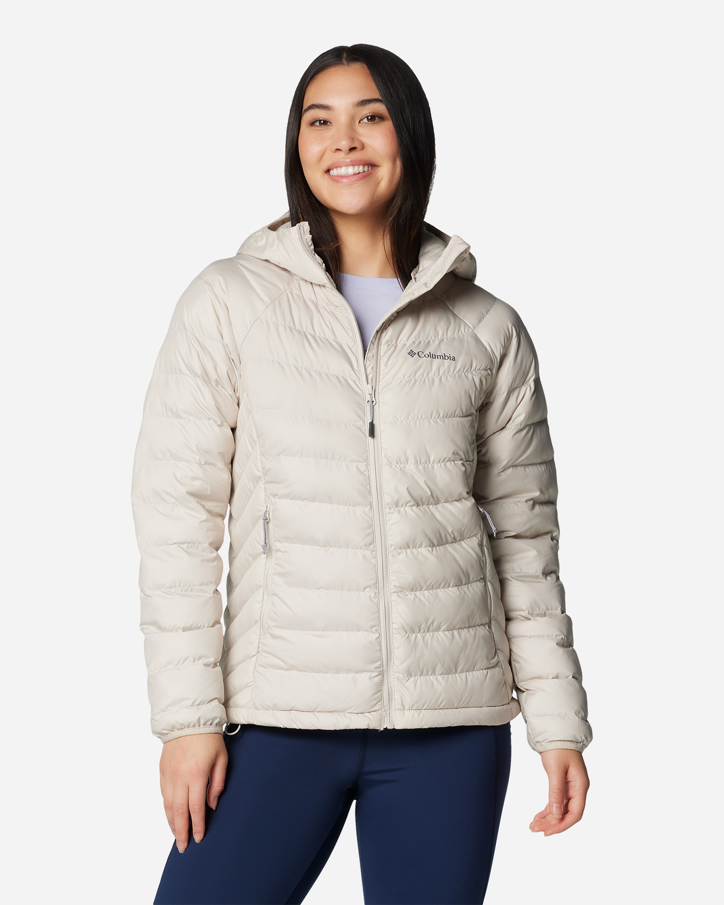 Giacca outdoor COLUMBIA POWDER LITE W - Grigio - 0 | Cisalfa Sport