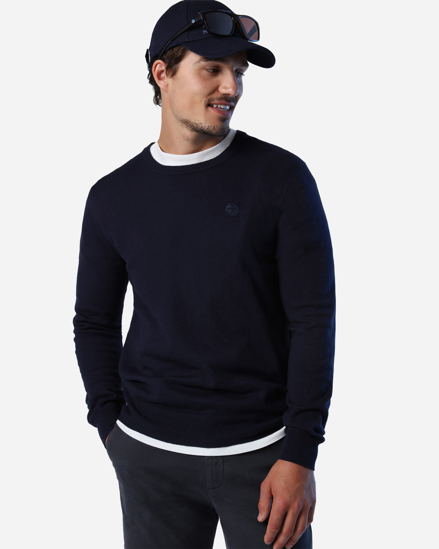 Maglione NORTH SAILS 12 GG COTTON WOOL M - 3 | Cisalfa Sport