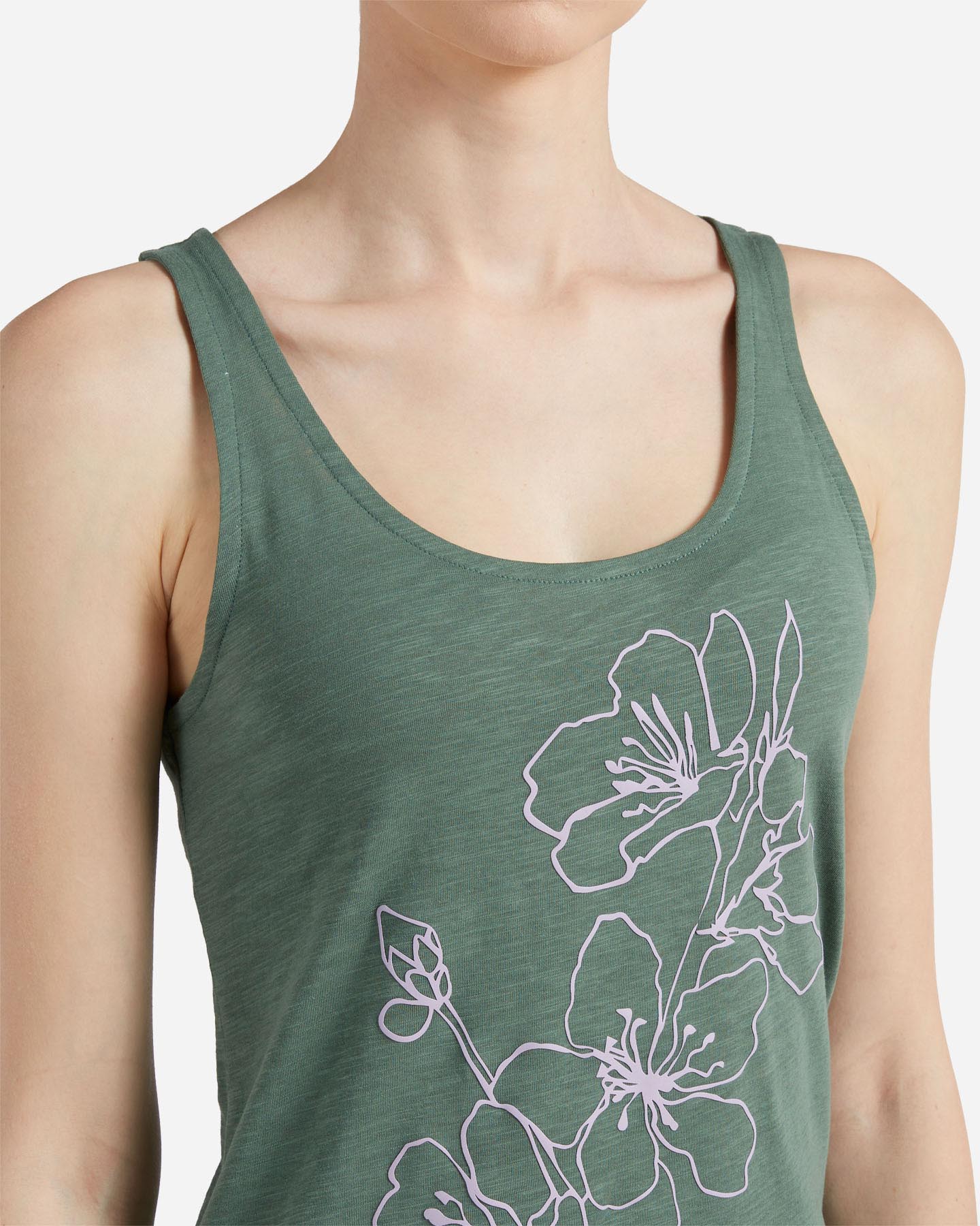 T-shirt 8848 MOUNTAIN ESSENTIAL W - Verde - 4 | Cisalfa Sport
