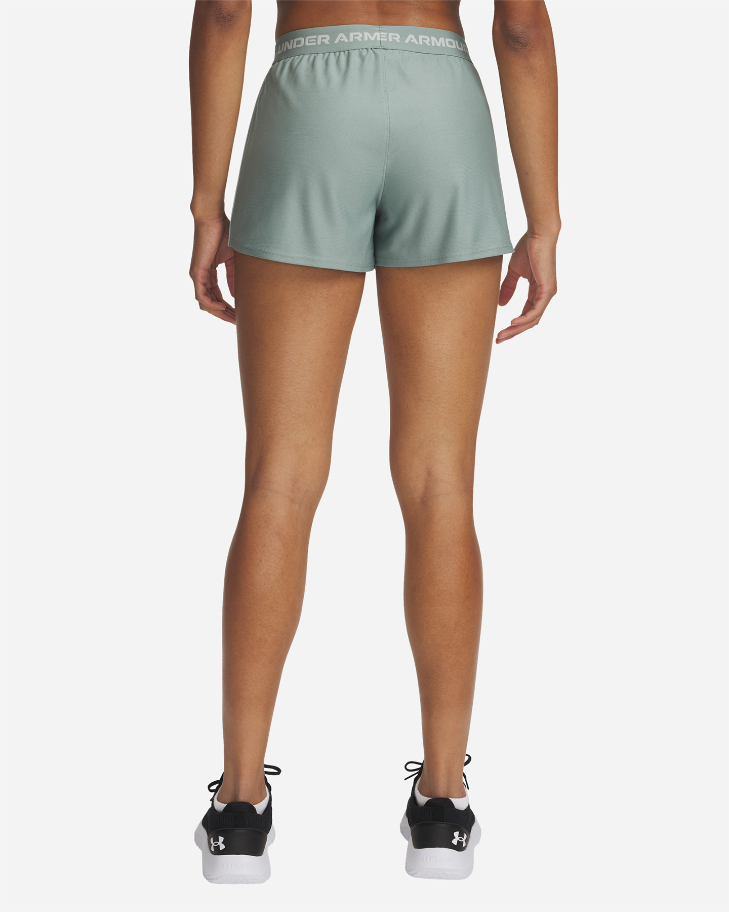 Short training UNDER ARMOUR TECH PLAY UP W - Verde - 1 | Cisalfa Sport