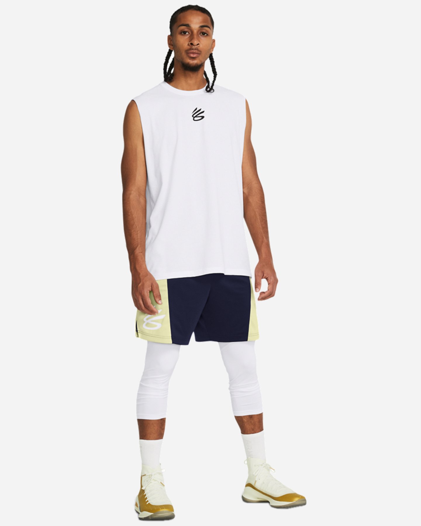 Pantaloncini basket UNDER ARMOUR CURRY SPLASH M - 4 | Cisalfa Sport