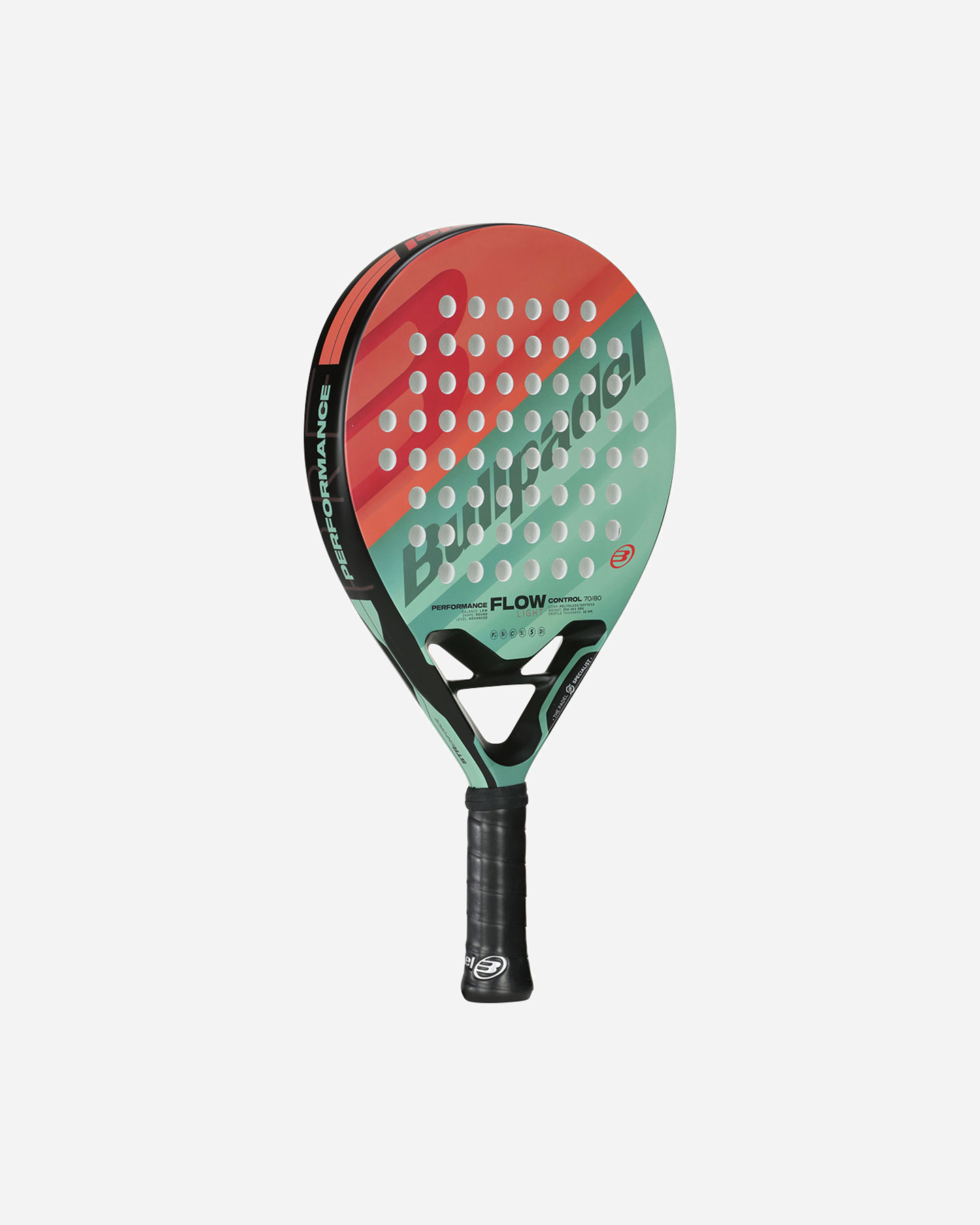 Racchetta padel intermedia BULLPADEL FLOW LIGHT PADEL - Verde - 1 | Cisalfa Sport