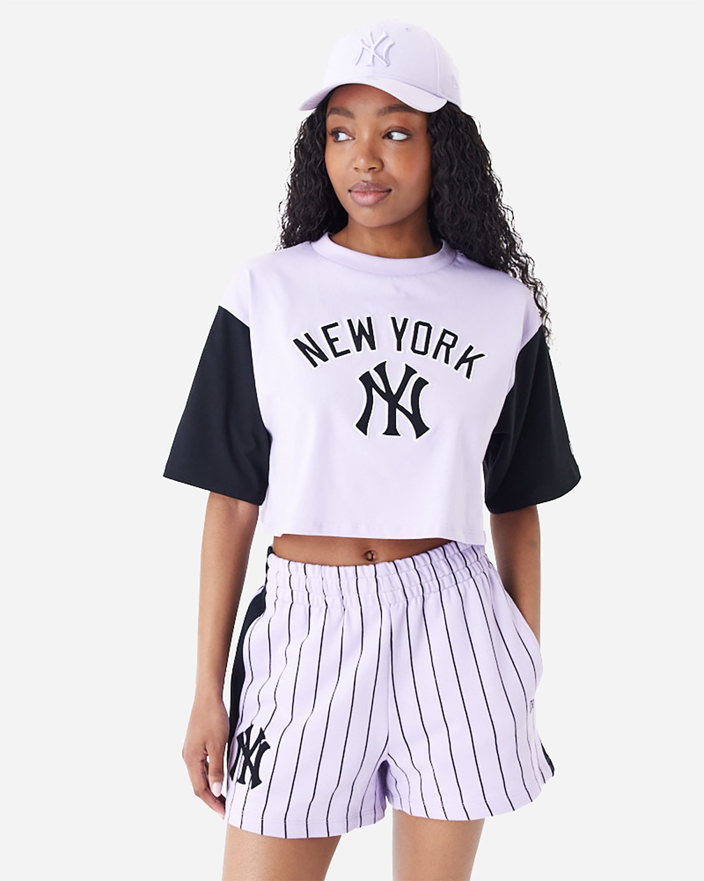 T-shirt NEW ERA CROP NEW YORK YANKEES W - 0 | Cisalfa Sport