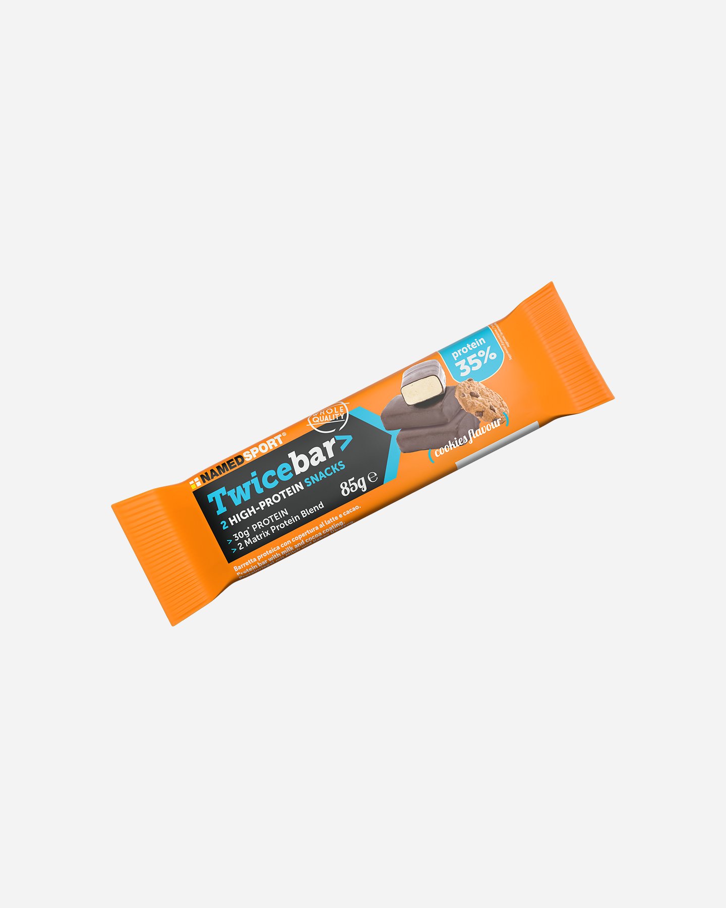 Energetico NAMED SPORT TWICEBAR COOKIES FLAVOUR 85G  - 0 | Cisalfa Sport