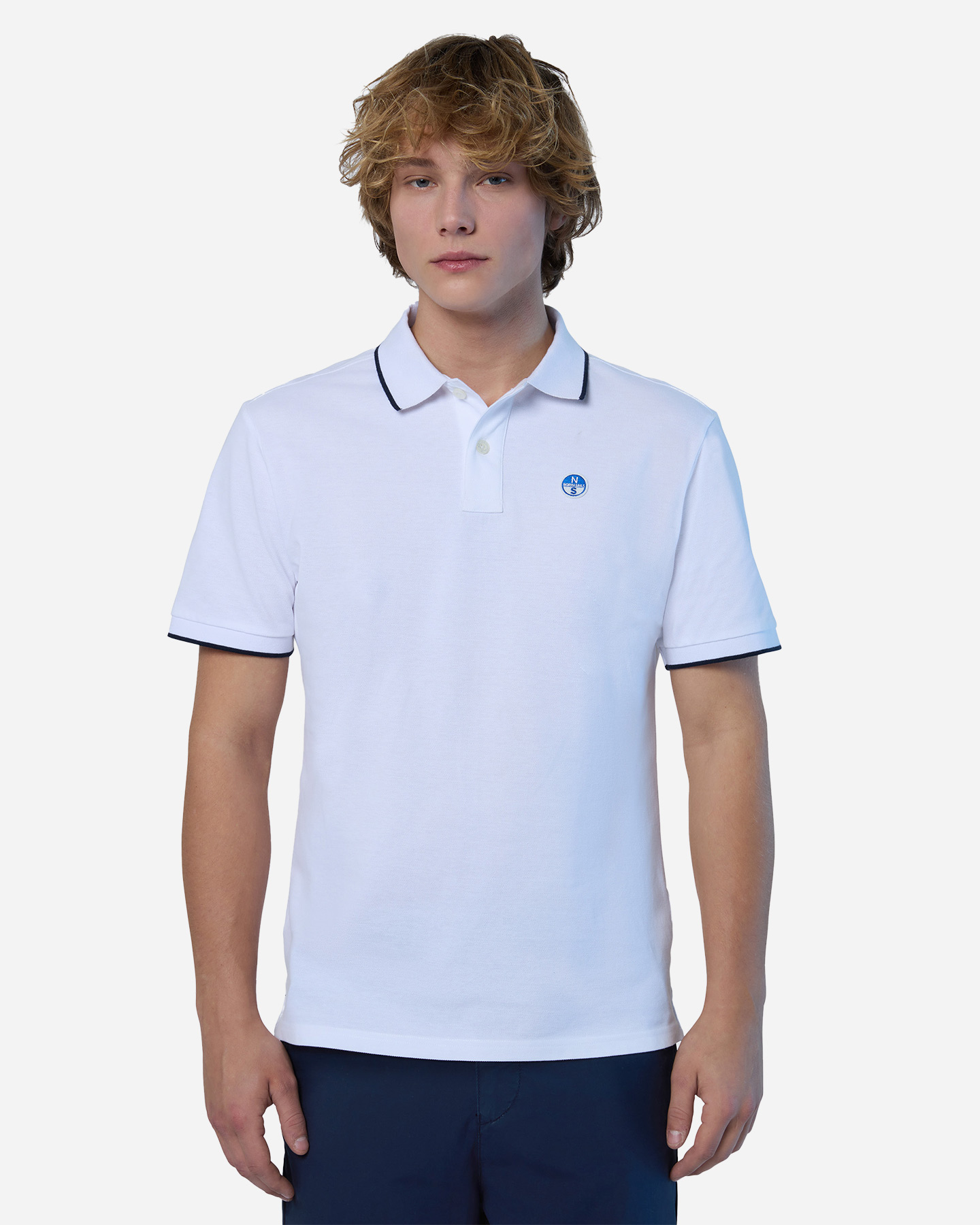 Polo NORTH SAILS PIQUET REGULAR M - Bianco - 1 | Cisalfa Sport